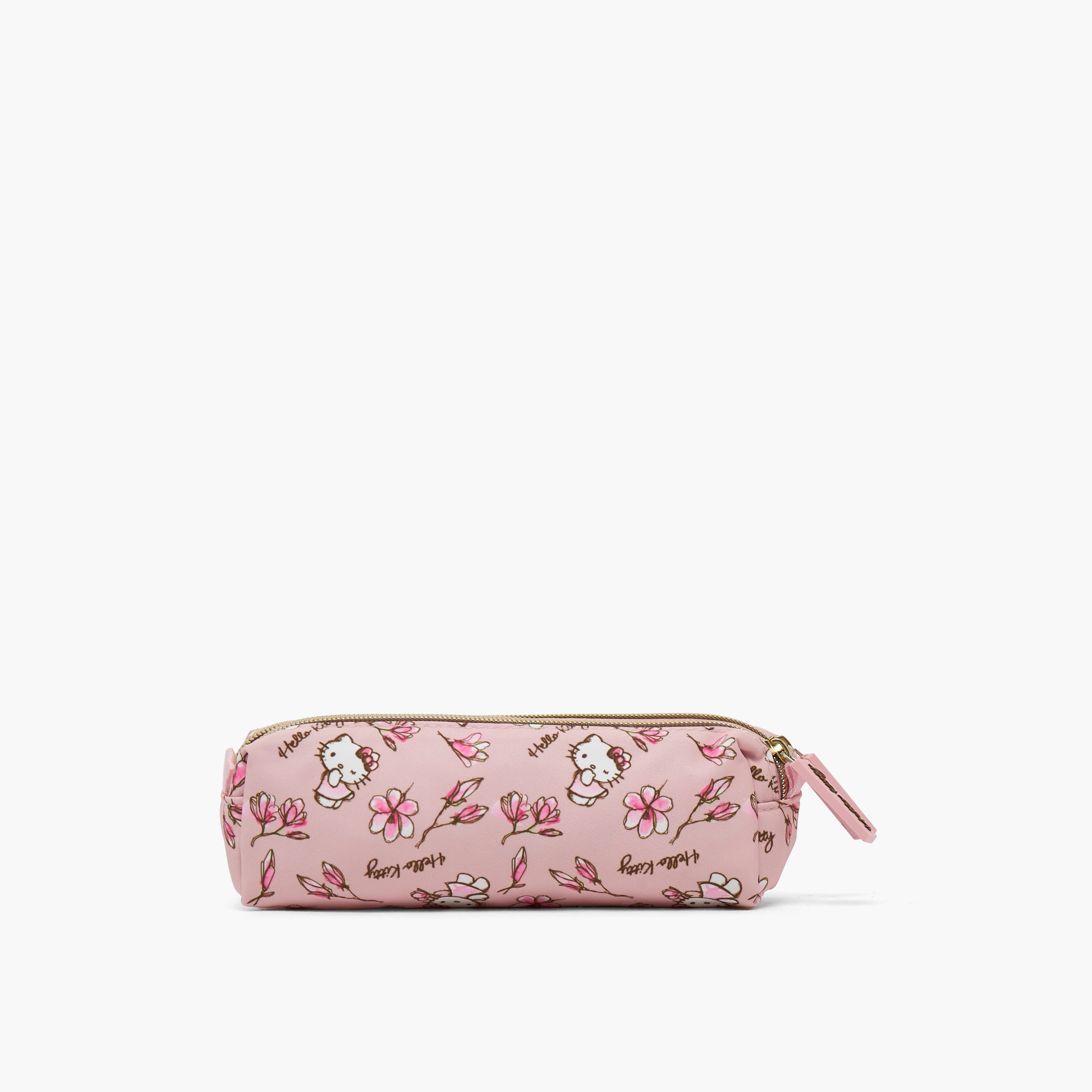 Sanrio Hello Kitty Print Pencil Pouch with 2 Compartment-school-stationery-pencilcases-image-4