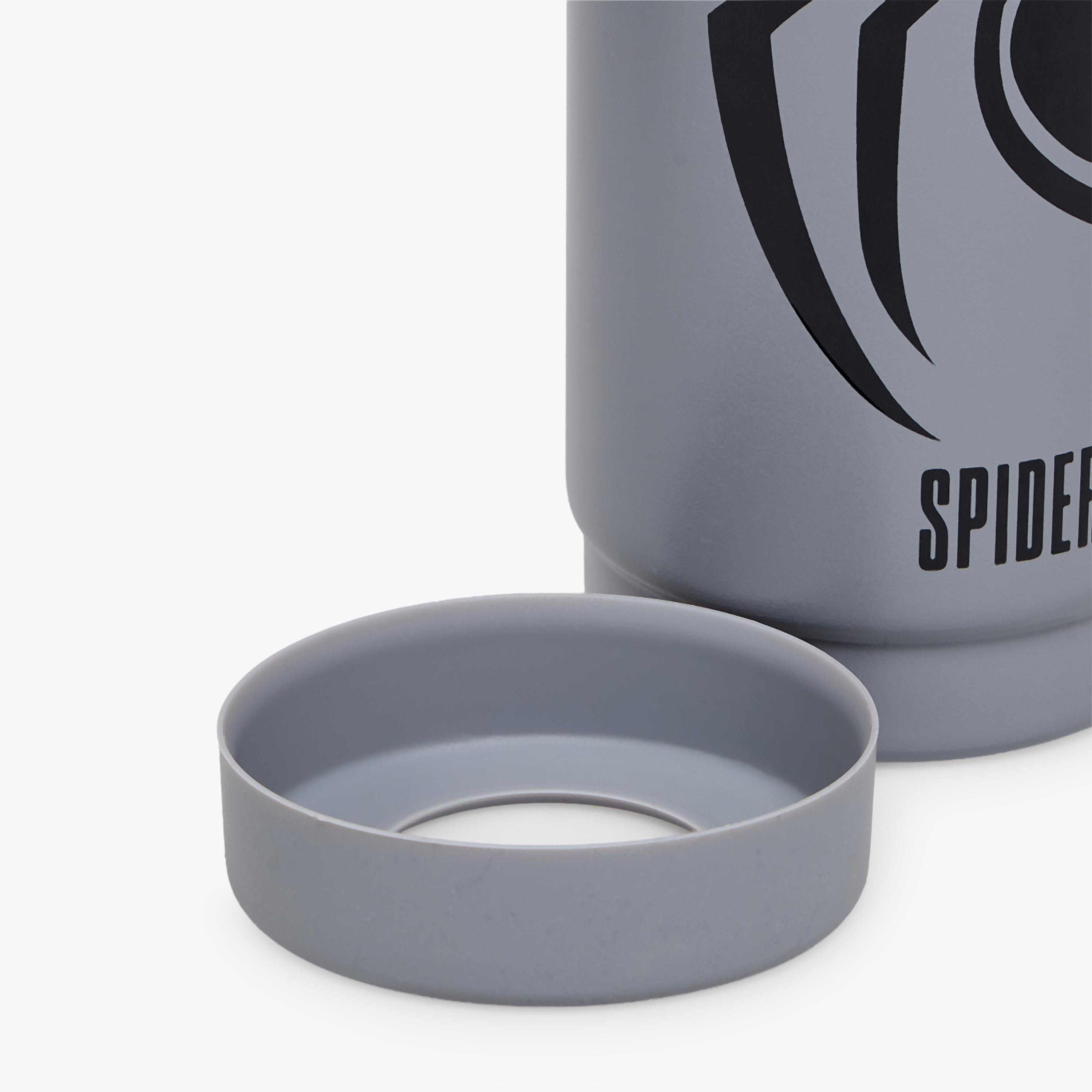 Spider-Man Print Stainless Steel Water Bottle with Spout and Handle-school-waterbottles-image-8