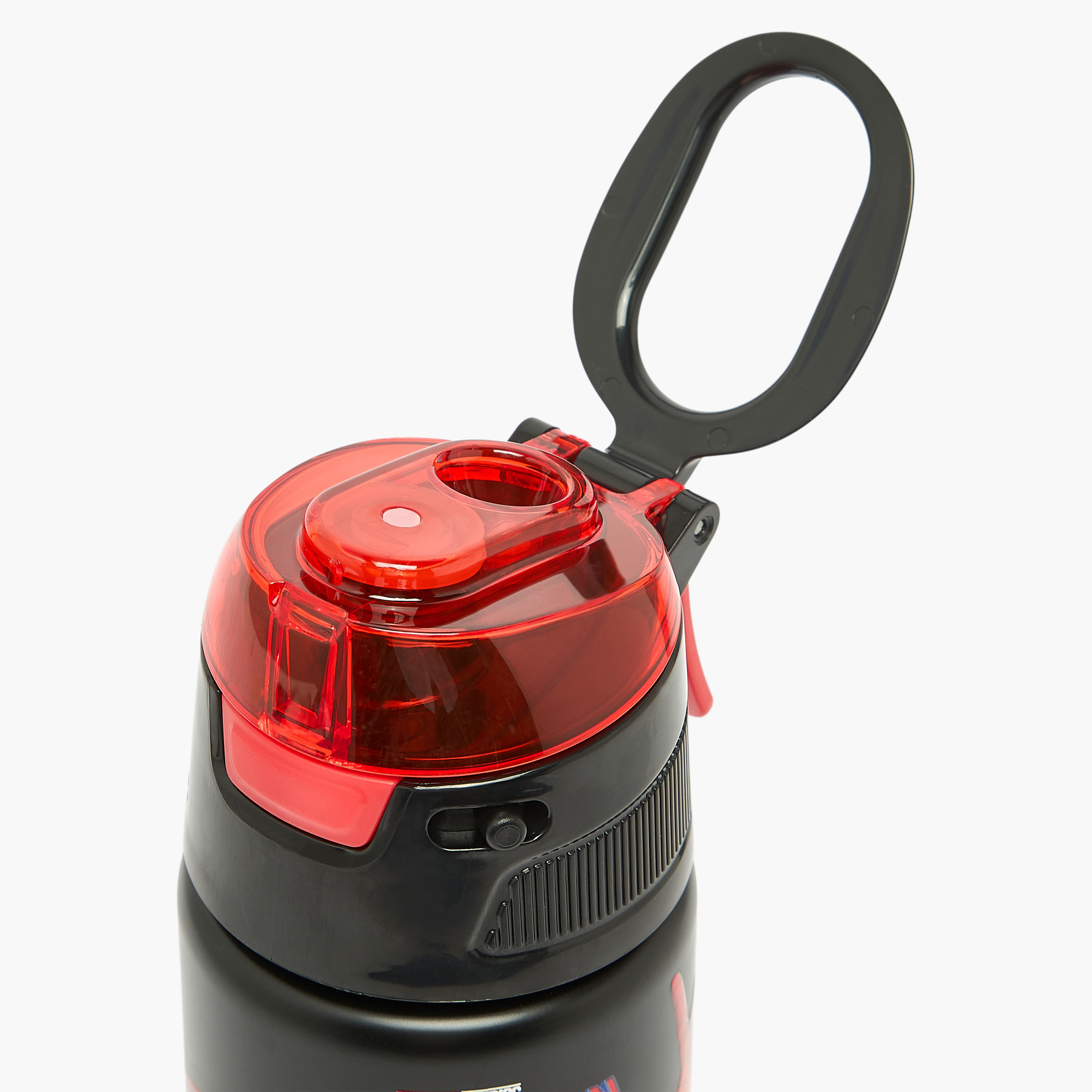 قارورة مياه ستانلس ستيل بفوهة وغطاء حمل وطبعات سبايدر مان-school-waterbottles-image-7