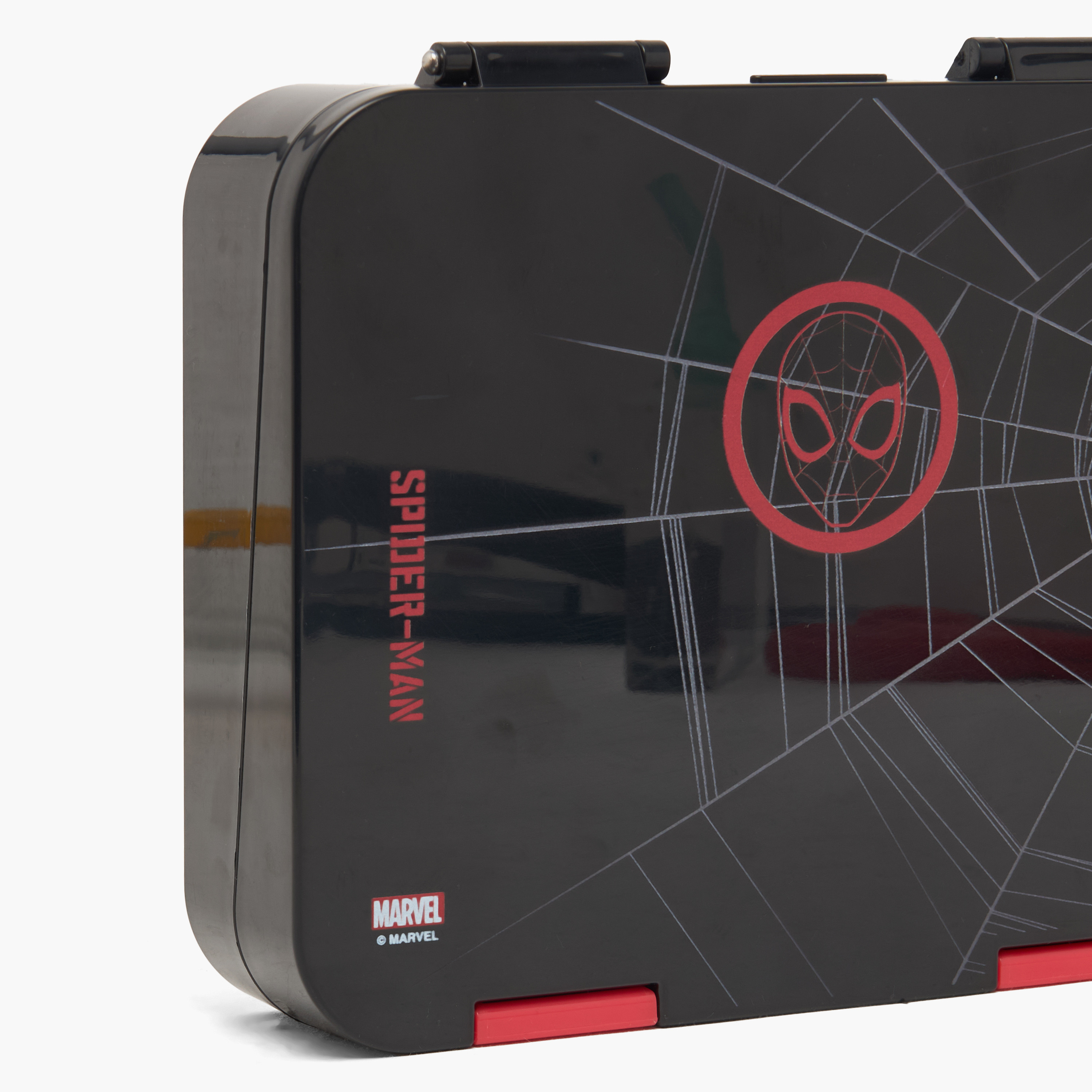 Spider-Man Print Lunch Box for Boys with Compartments - 1 L-school-lunchessentials-lunchboxes-image-5