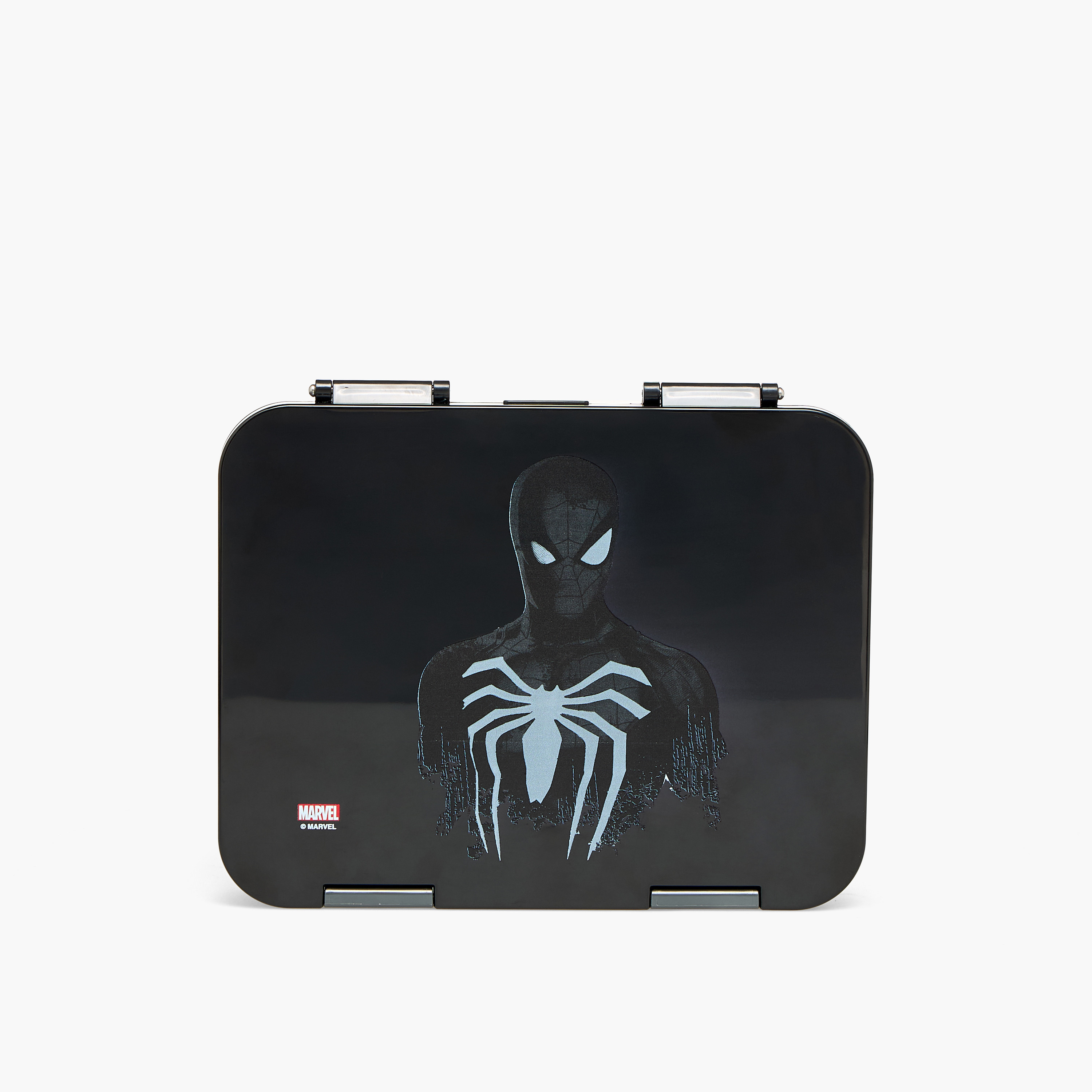 Spider-Man Print Bento Box for Boys 8-12 Years with 6 Compartments - 1 L-school-lunchessentials-lunchboxes-image-3