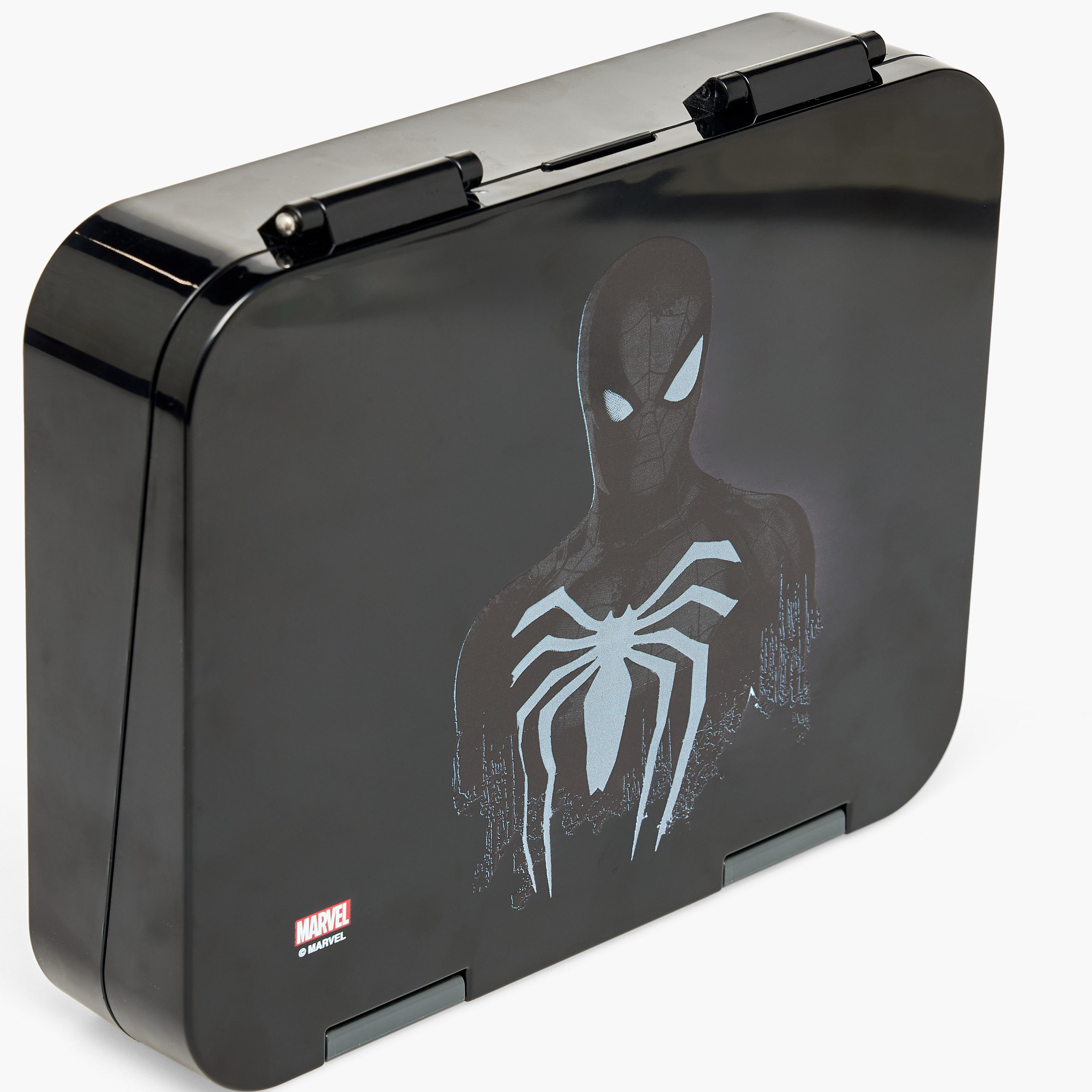 Spider-Man Print Bento Box for Boys 8-12 Years with 6 Compartments - 1 L-school-lunchessentials-lunchboxes-image-4