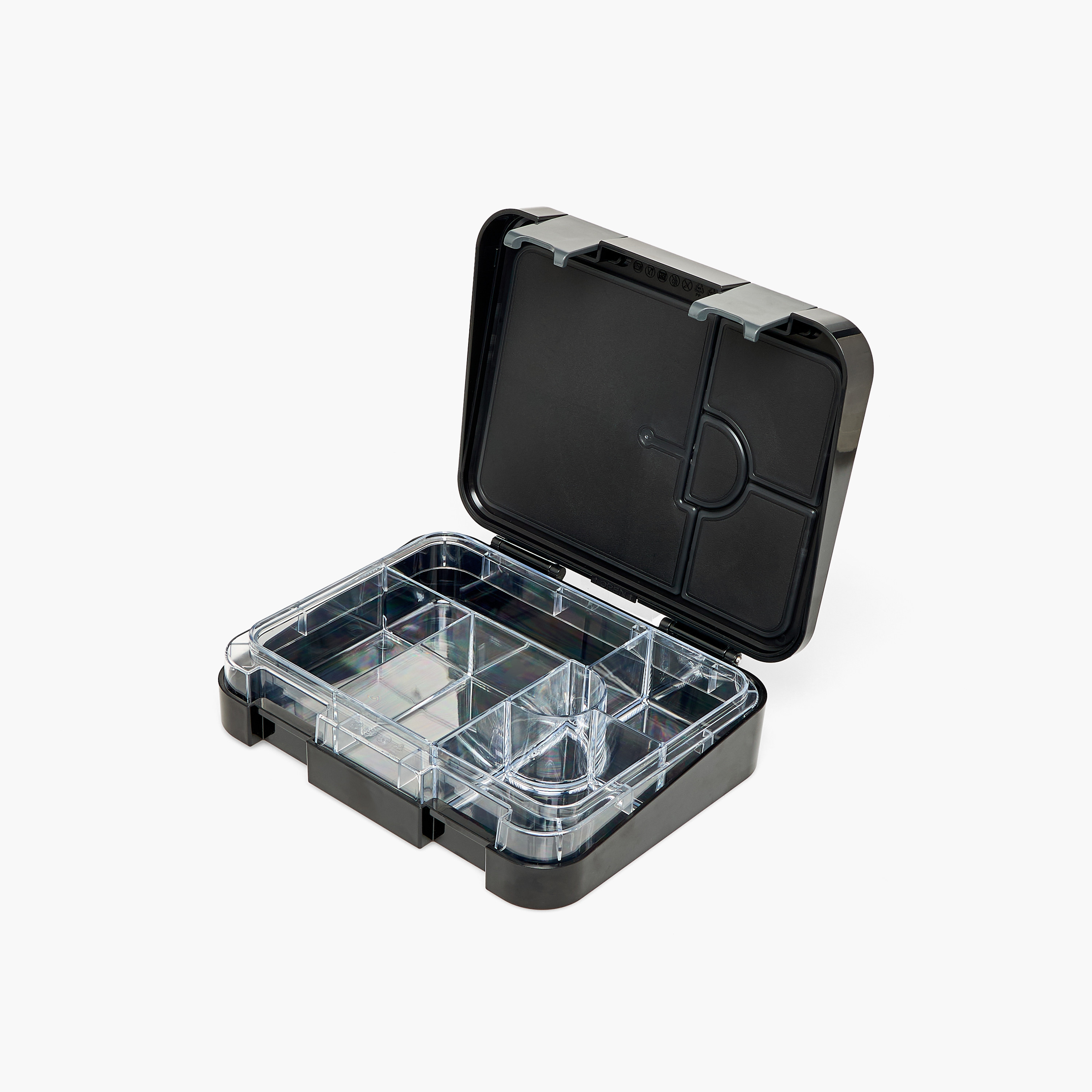 Spider-Man Print Bento Box for Boys 8-12 Years with 6 Compartments - 1 L-school-lunchessentials-lunchboxes-image-7