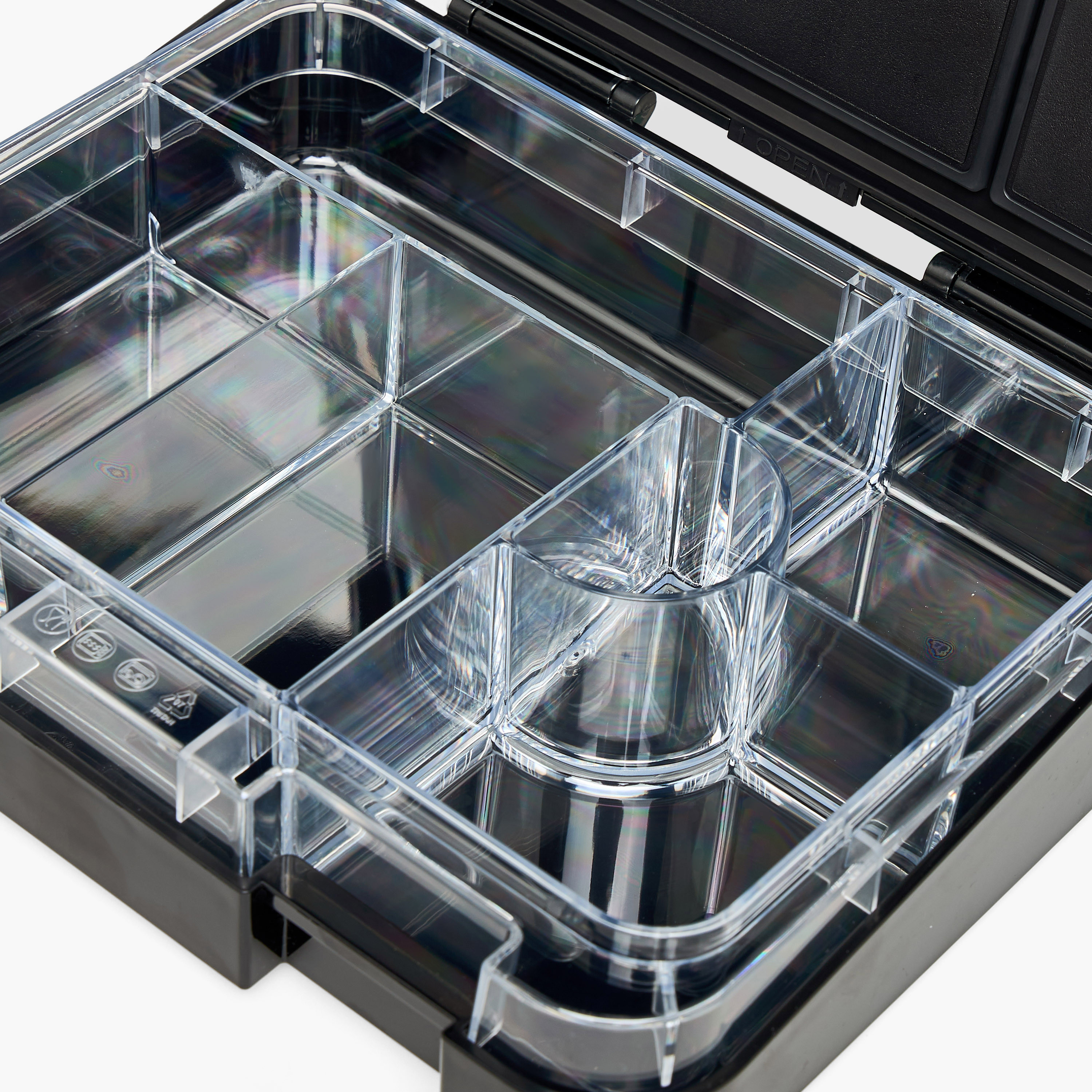 Spider-Man Print Bento Box for Boys 8-12 Years with 6 Compartments - 1 L-school-lunchessentials-lunchboxes-image-8