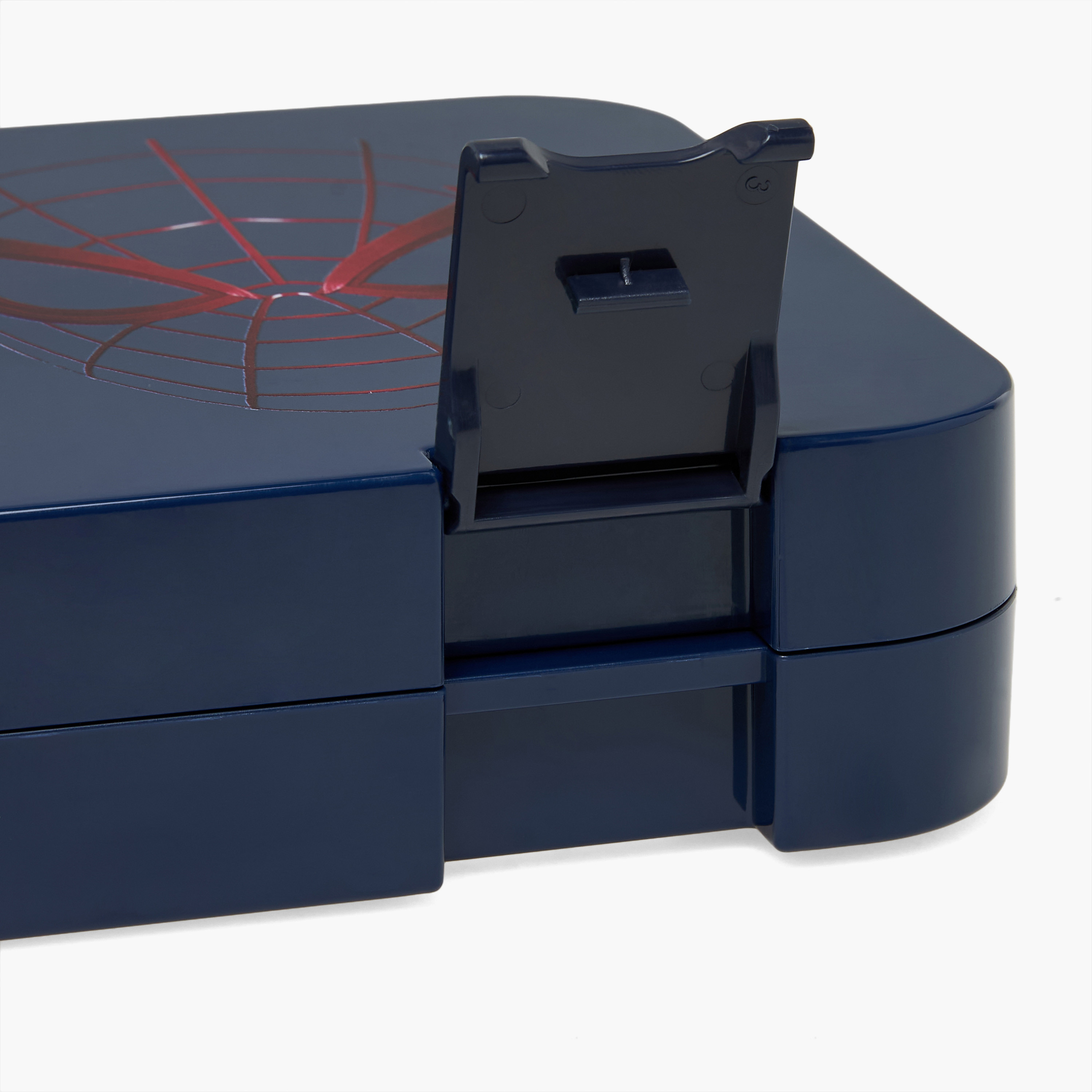 صندوق غداء بينتو بطبعات سبايدرمان للأولاد بغطاء بقفل بمشبك إغلاق - 1 لتر-school-lunchessentials-lunchboxes-image-8