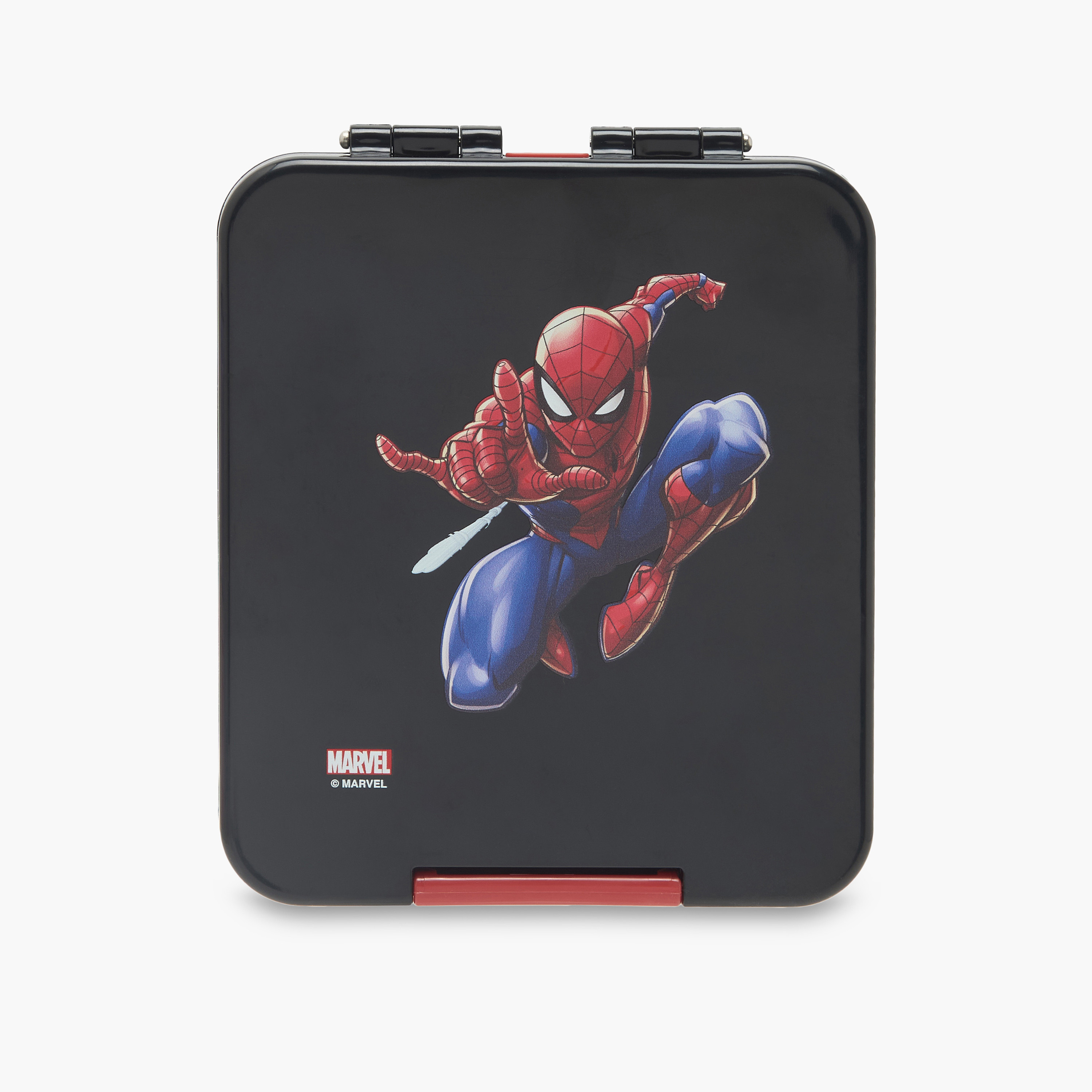 Spider-Man Print Sandwich Box for Boys 2-5 Years with 3 Compartments-school-lunchessentials-lunchboxes-image-3