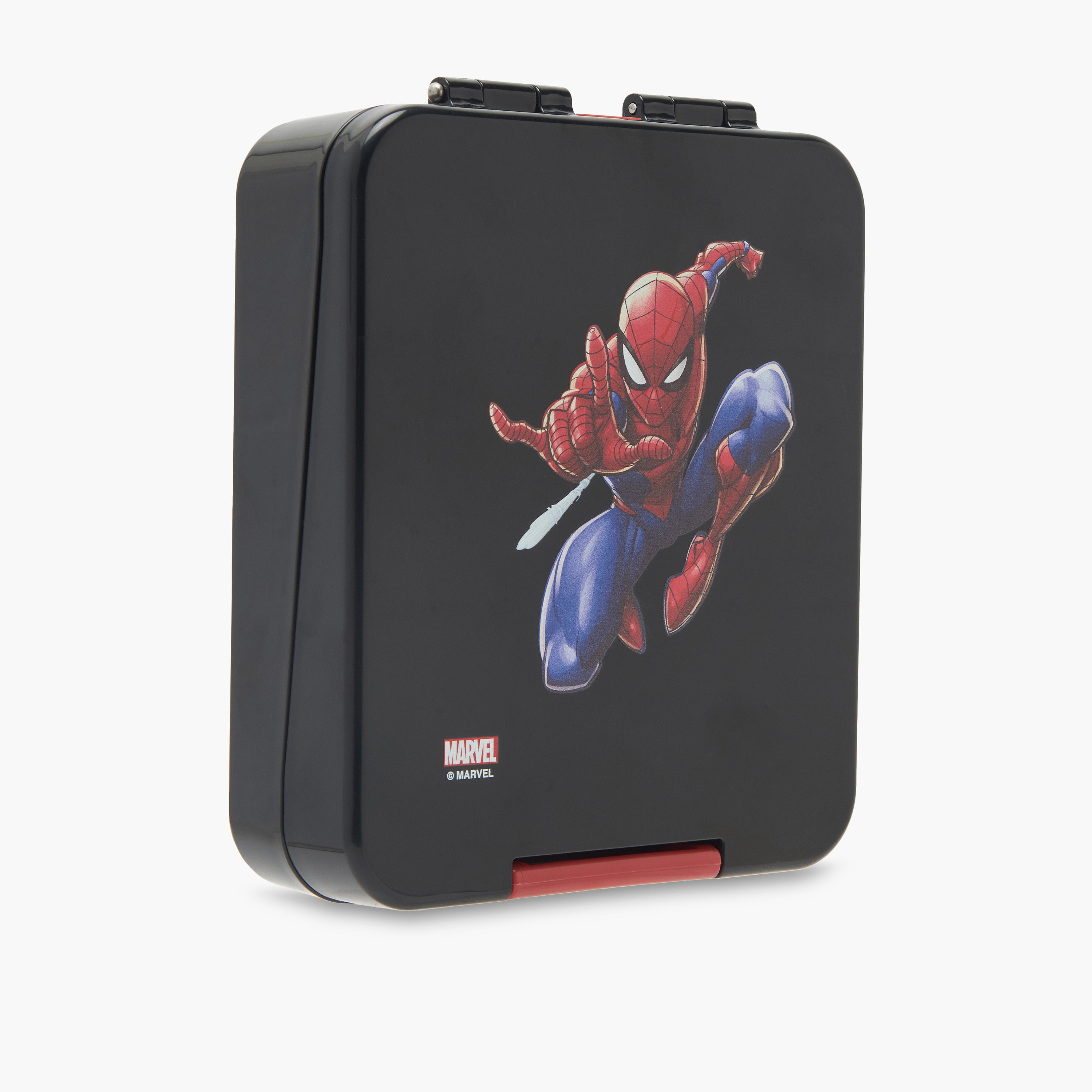 Spider-Man Print Sandwich Box for Boys 2-5 Years with 3 Compartments-school-lunchessentials-lunchboxes-image-5