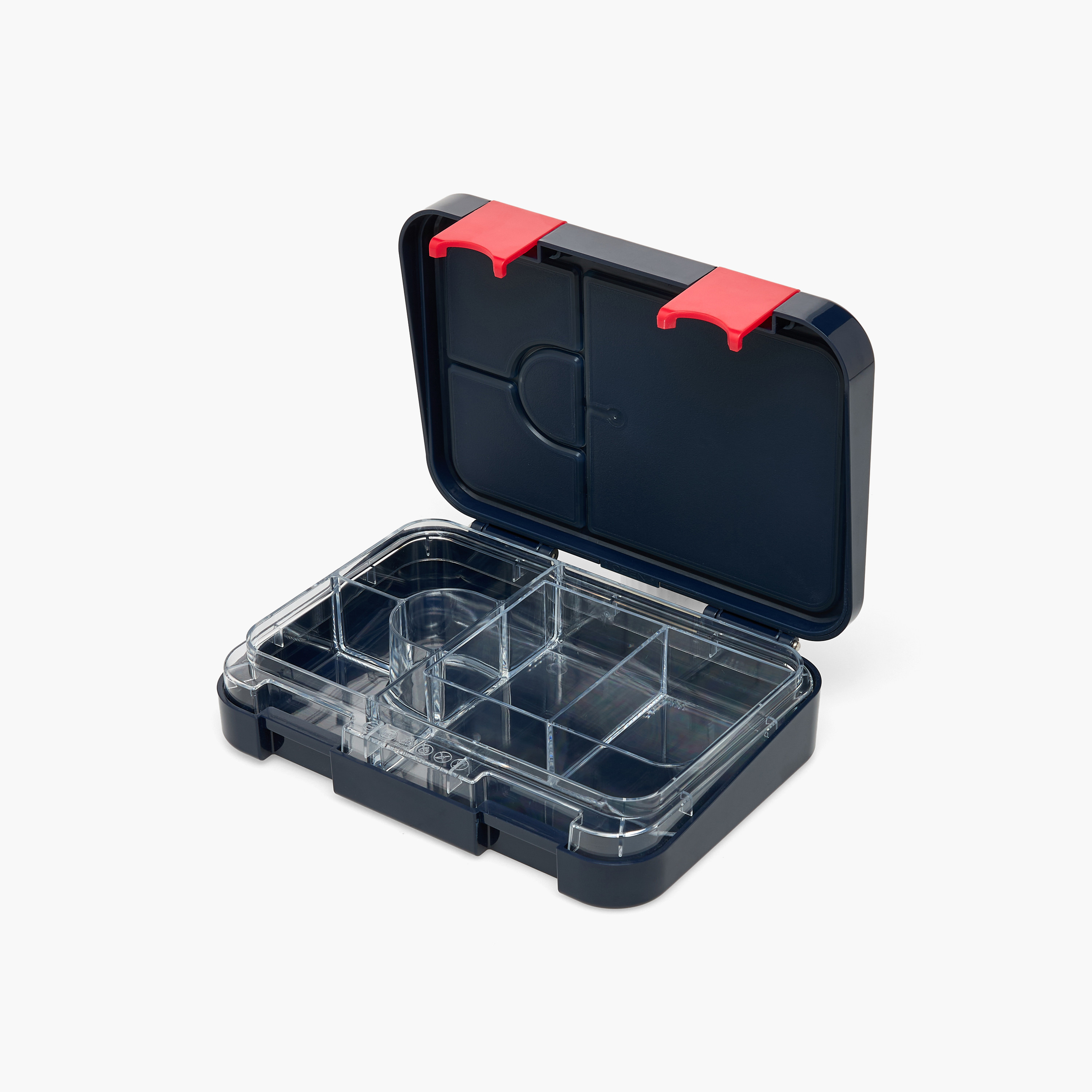 Spider-Man Print Bento Lunch Box for Boys with Clip Lock Lid - 750 ml-school-lunchessentials-lunchboxes-image-6
