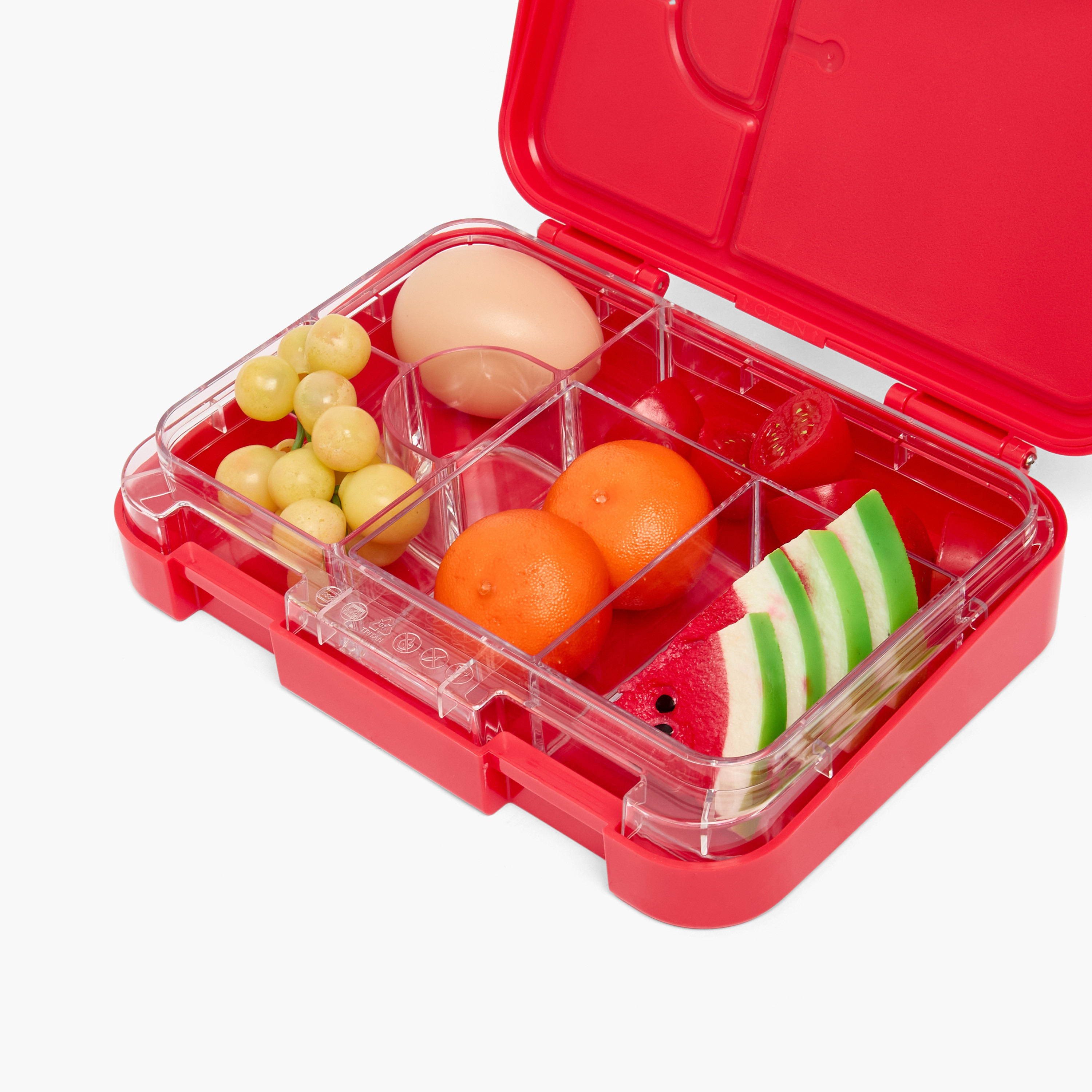 Spider-Man Print Bento Lunch Box for Boys with Clip Lock Lid-school-lunchessentials-lunchboxes-image-9