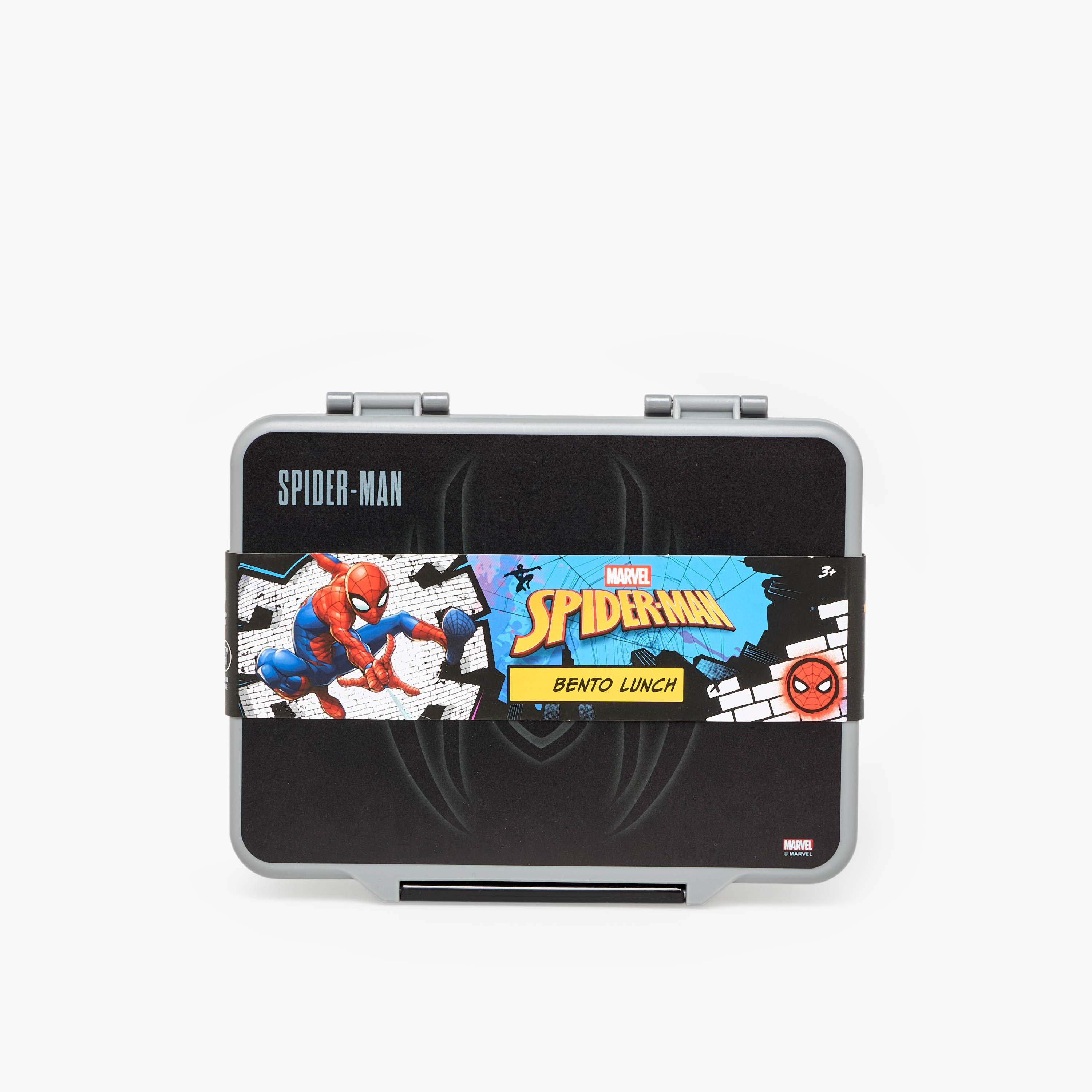 Spider-Man Print Bento Lunch Box for Boys with Cutlery-school-lunchessentials-lunchboxes-image-11