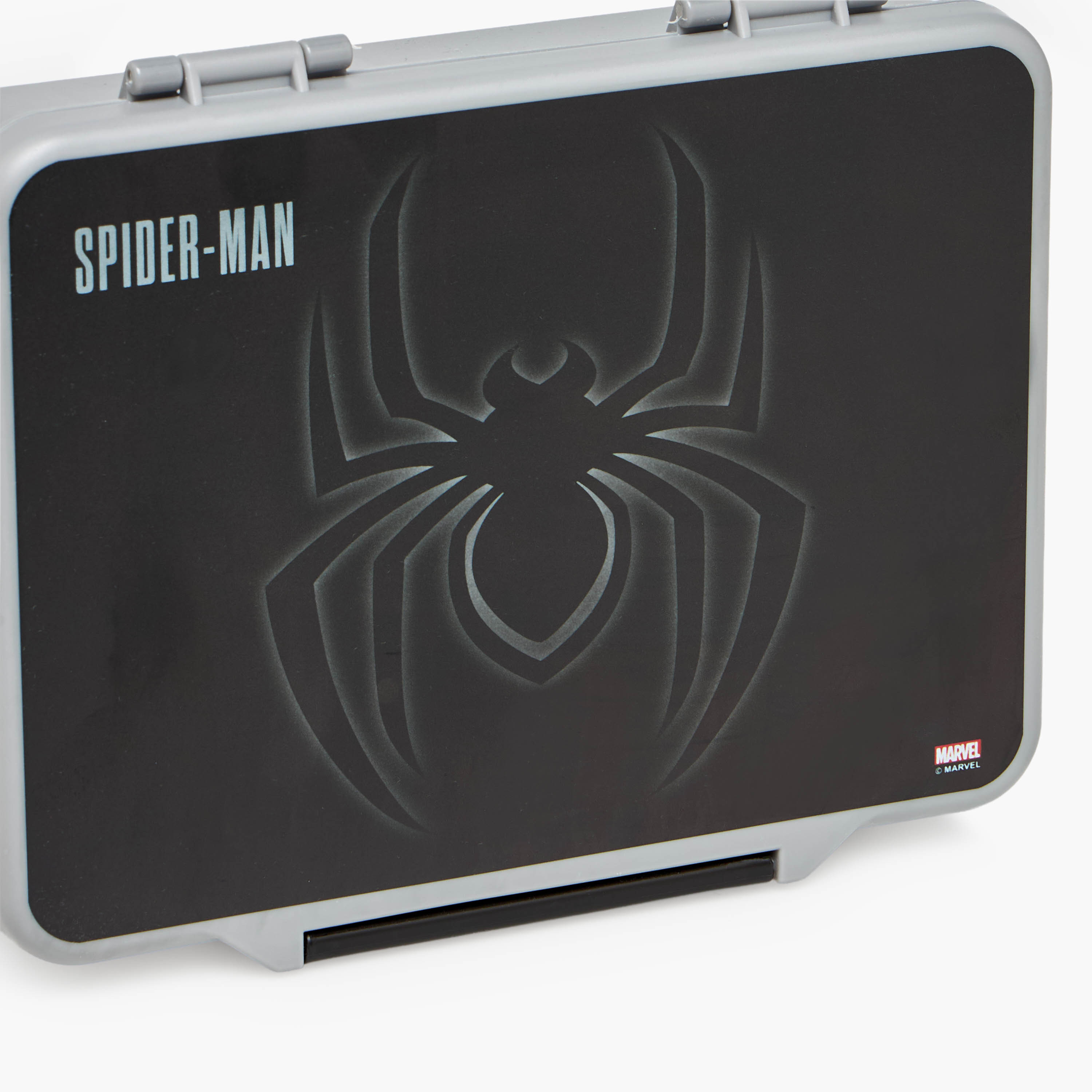 Spider-Man Print Bento Lunch Box for Boys with Cutlery-school-lunchessentials-lunchboxes-image-4