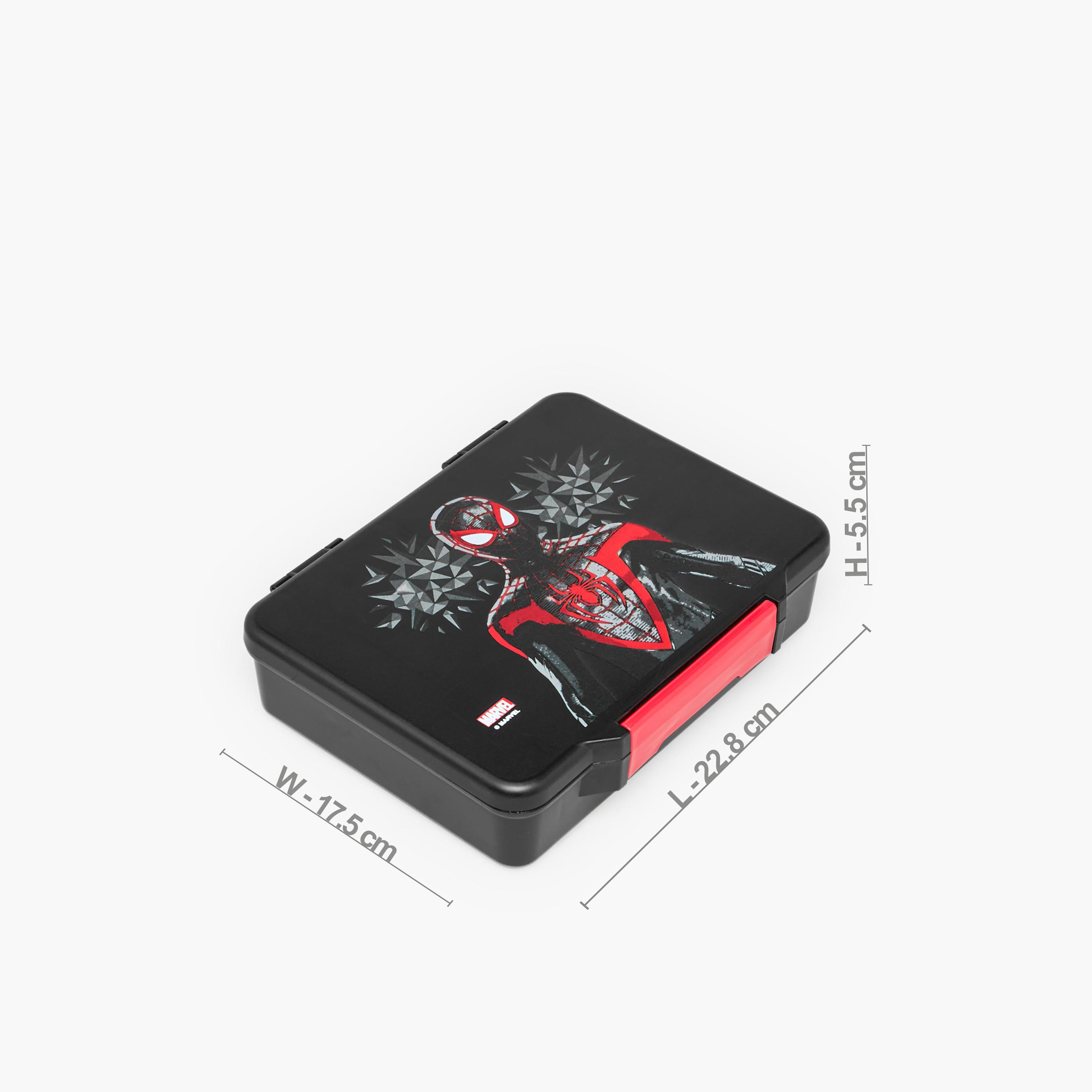 Spider-Man Print Bento Lunch Box for Boys with Cutlery - 1.2 L-school-lunchessentials-lunchboxes-image-11