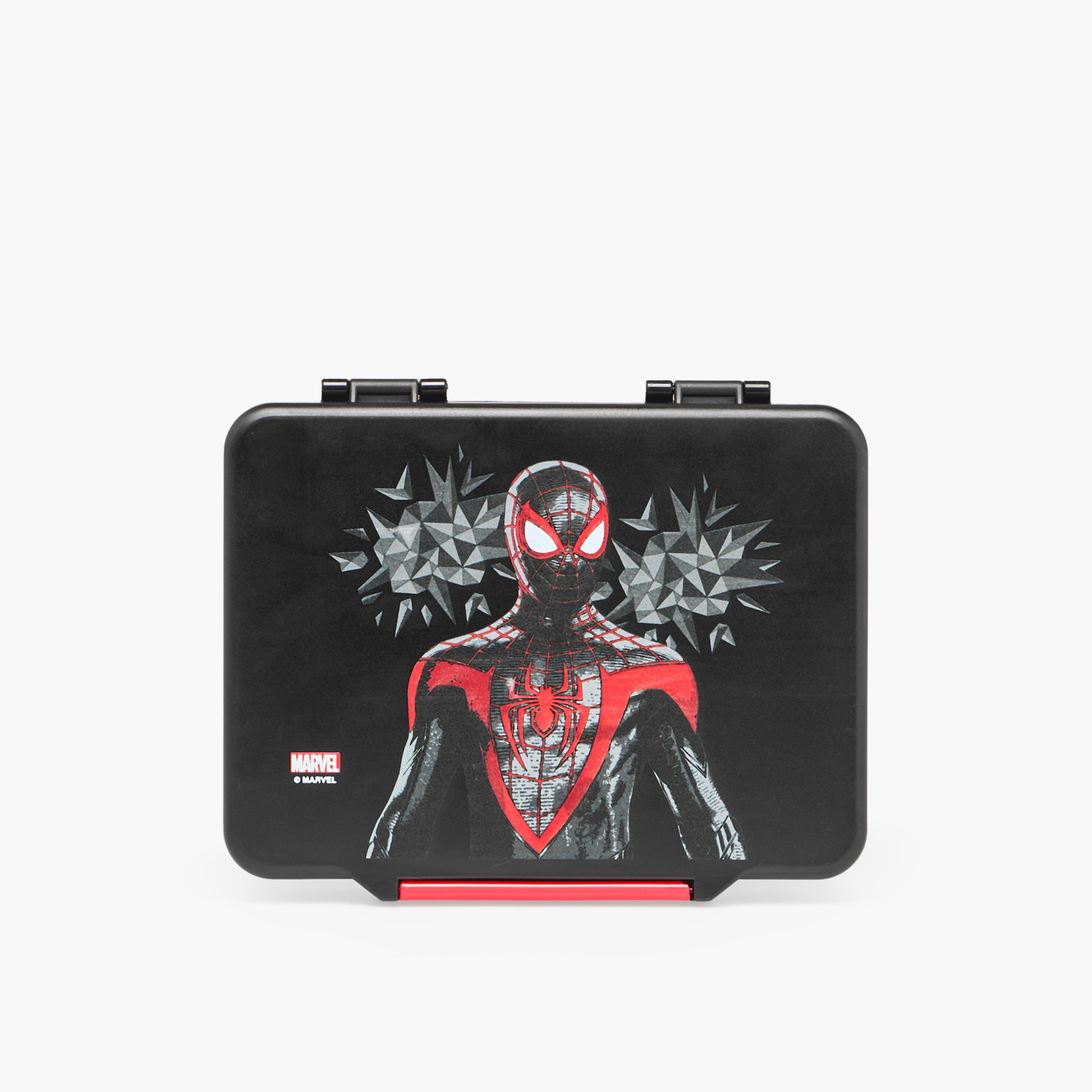 Spider-Man Print Bento Lunch Box for Boys with Cutlery - 1.2 L-school-lunchessentials-lunchboxes-image-3