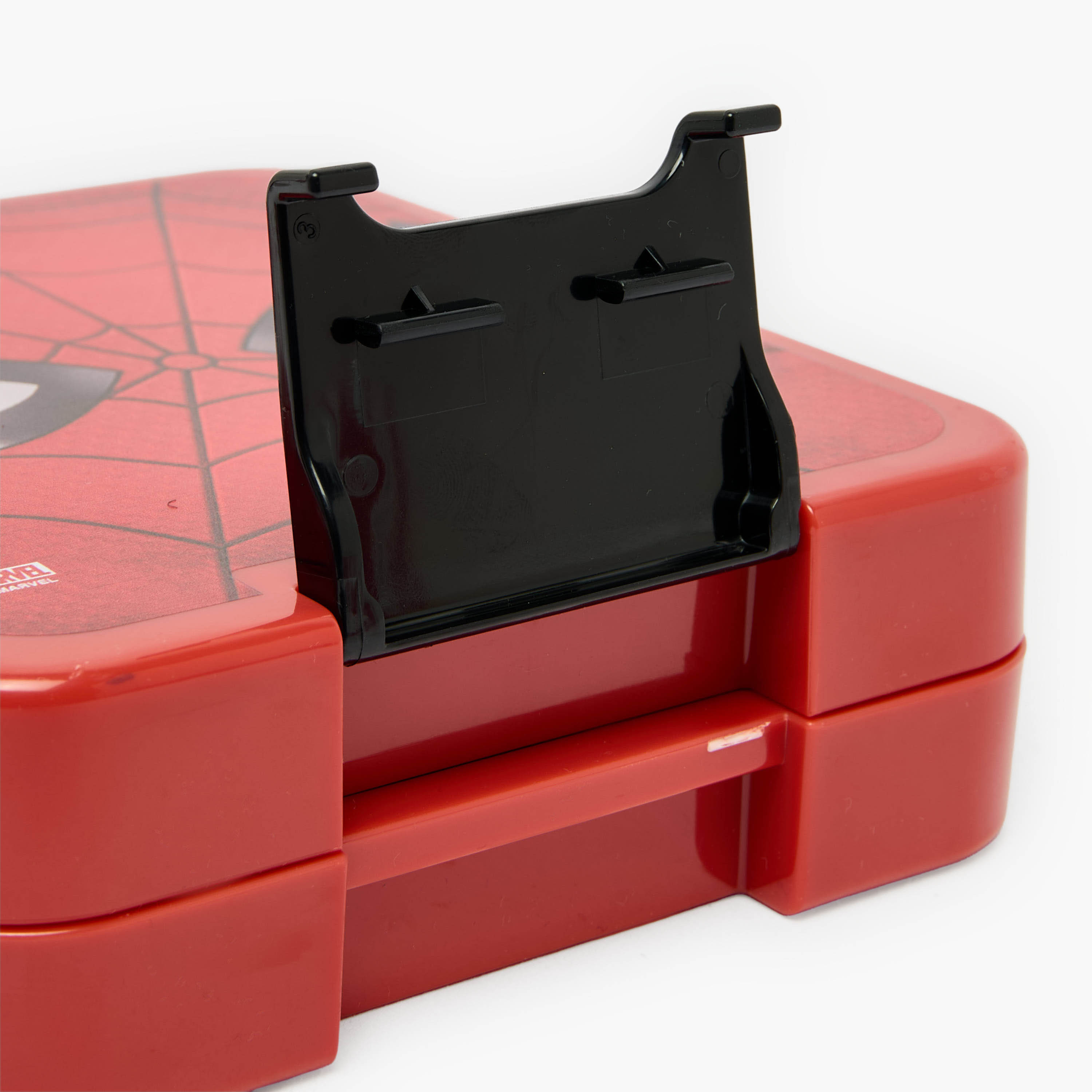 صندوق غداء بينتو بطبعات سبايدرمان وغطاء بمشبك إغلاق للأولاد - 640 مل-school-lunchessentials-lunchboxes-image-6