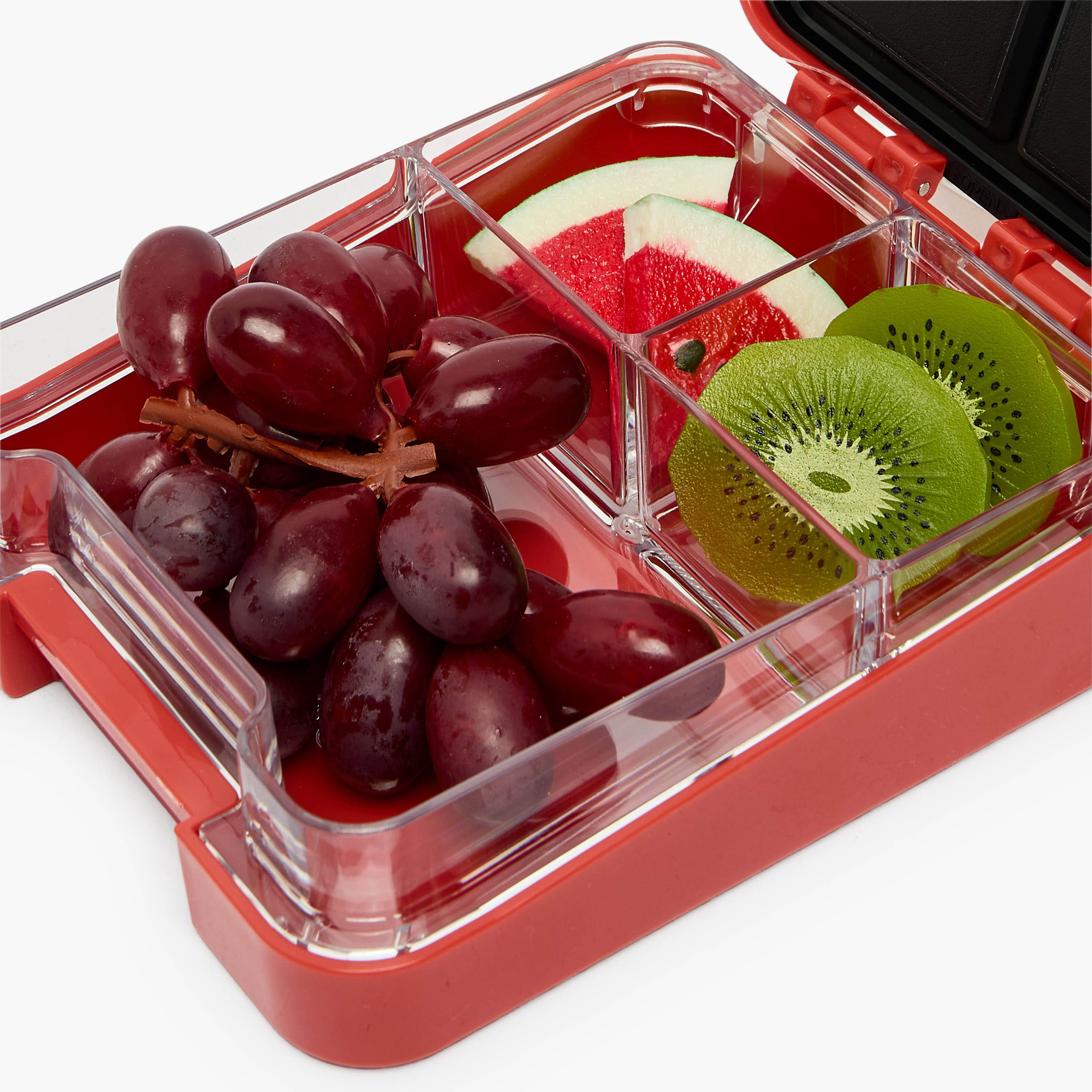صندوق غداء بينتو بطبعات سبايدرمان وغطاء بمشبك إغلاق للأولاد - 640 مل-school-lunchessentials-lunchboxes-image-8