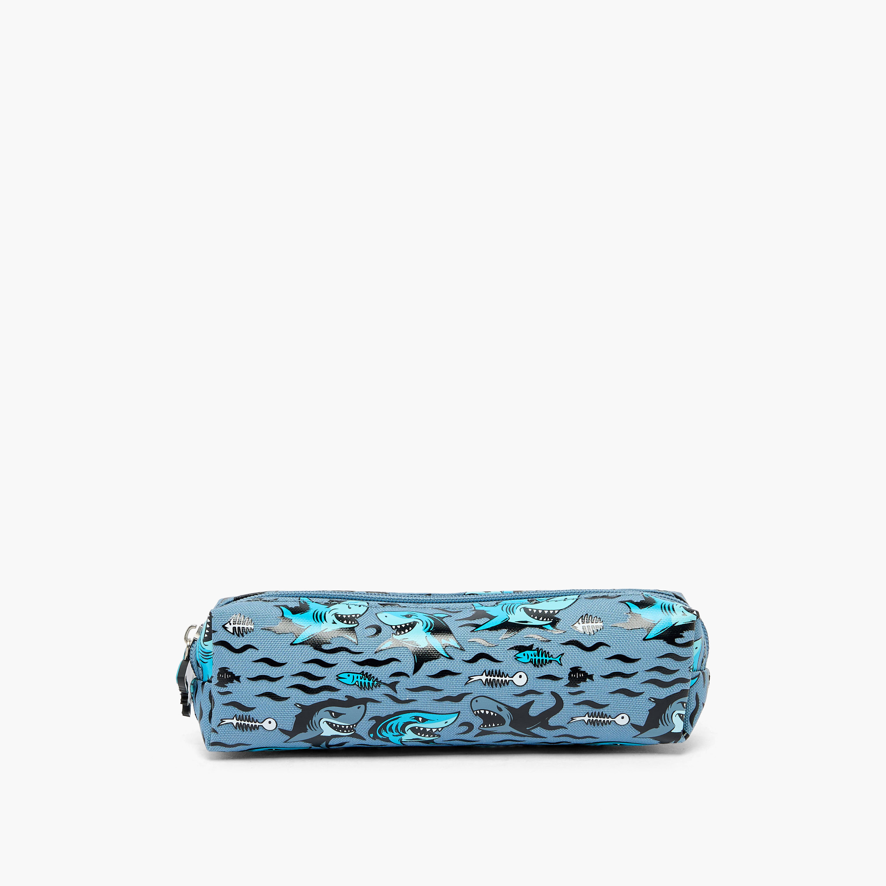 مقلمة بسحاب إغلاق وطبعات من جونيورز-school-stationery-pencilcases-image-1