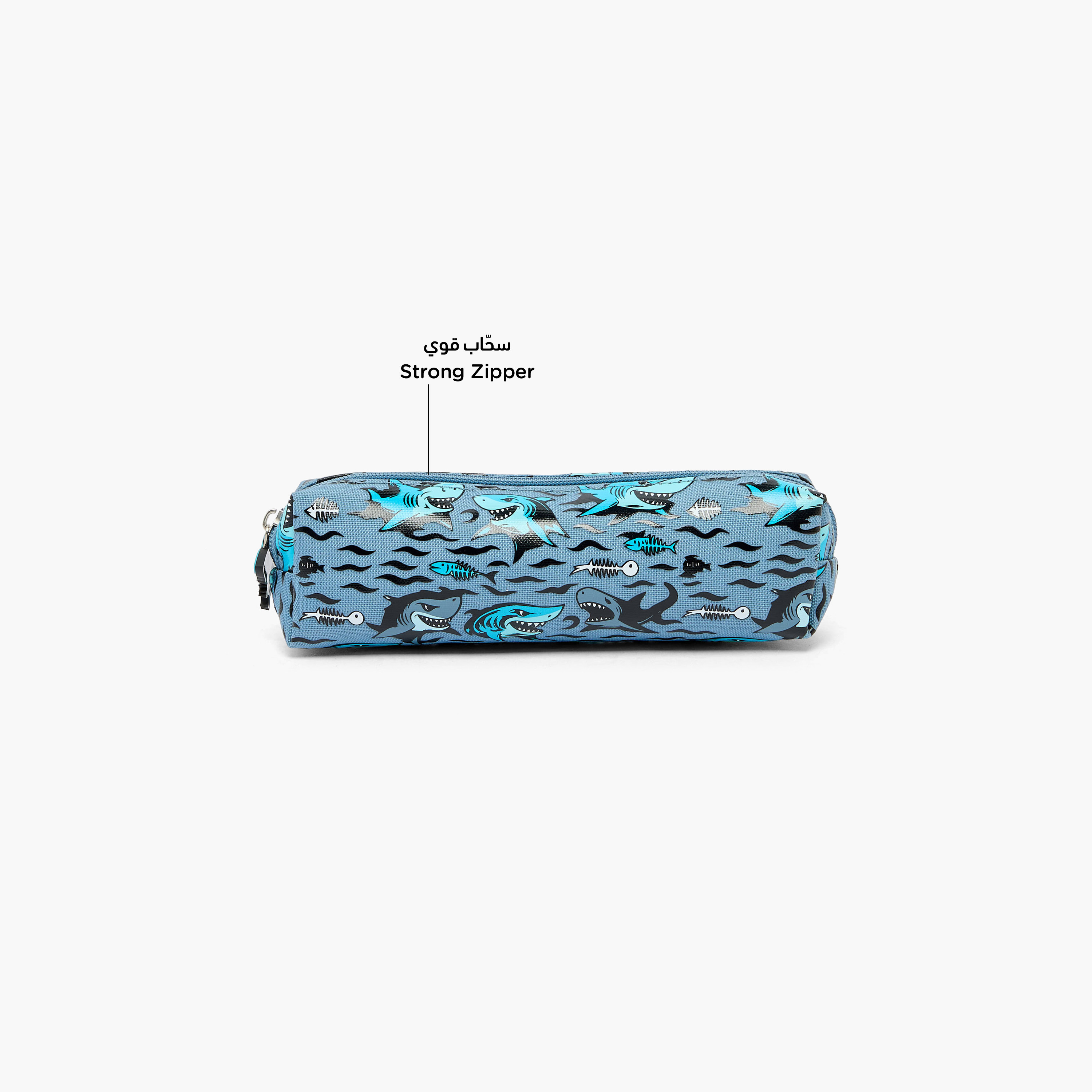 مقلمة بسحاب إغلاق وطبعات من جونيورز-school-stationery-pencilcases-image-2