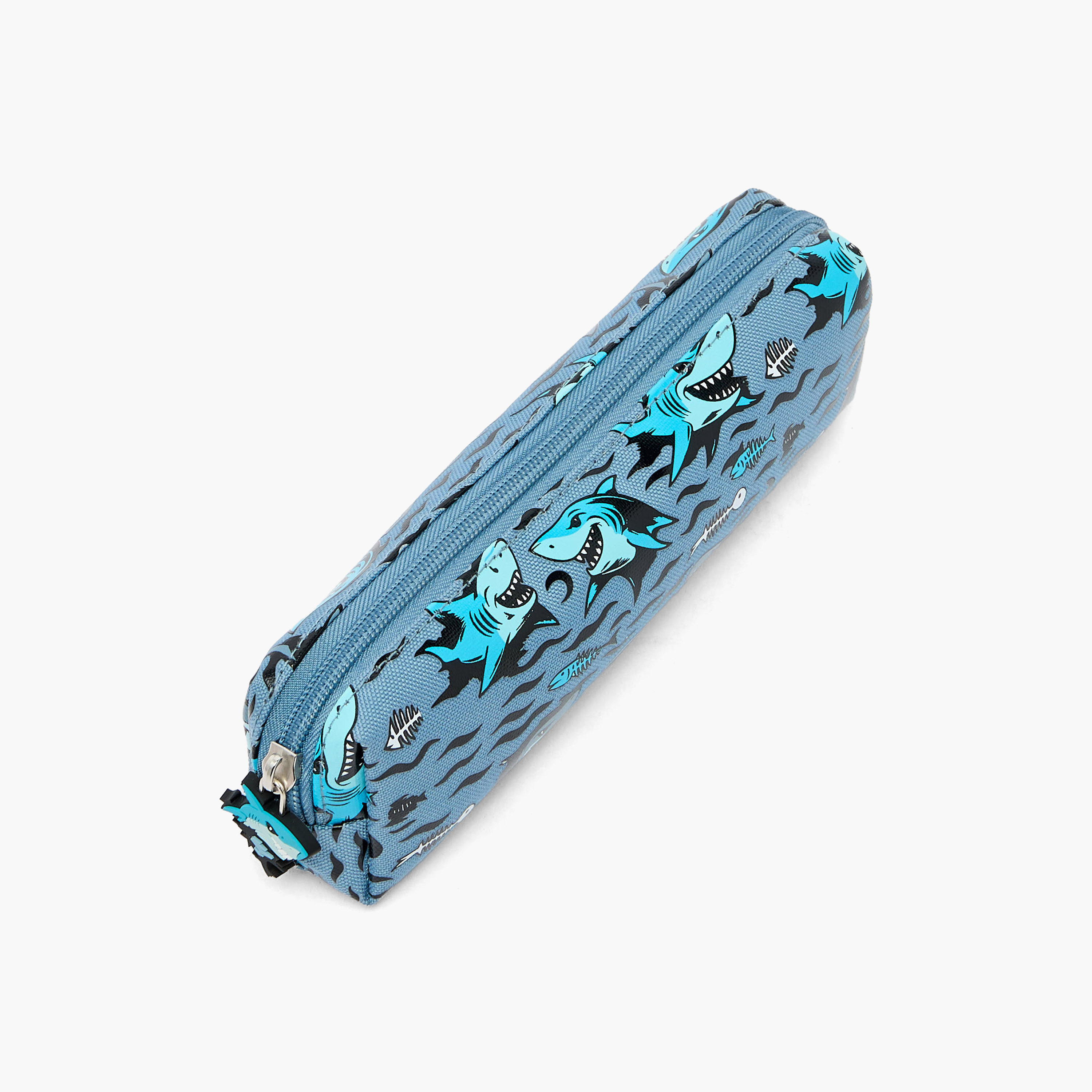 مقلمة بسحاب إغلاق وطبعات من جونيورز-school-stationery-pencilcases-image-3