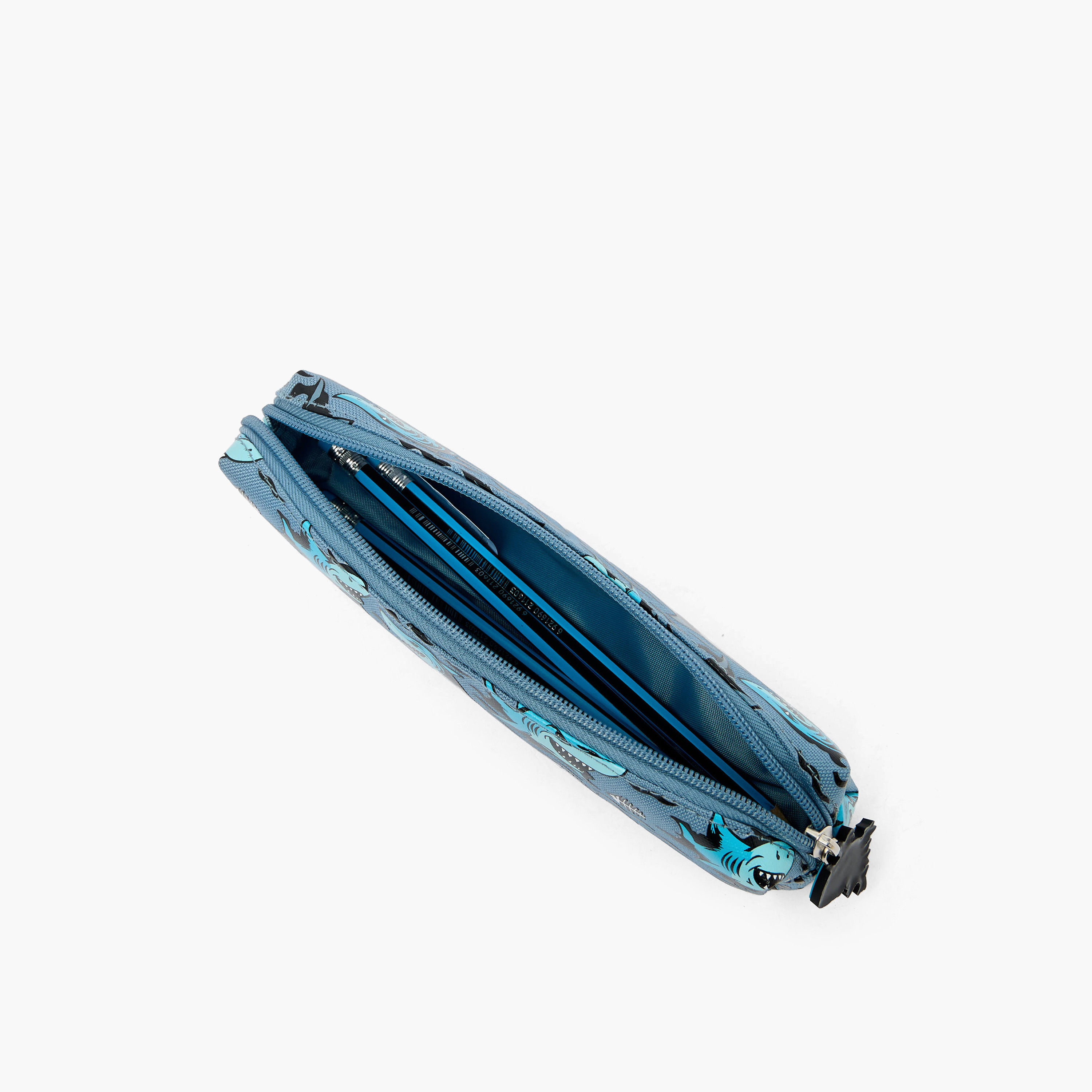 مقلمة بسحاب إغلاق وطبعات من جونيورز-school-stationery-pencilcases-image-8