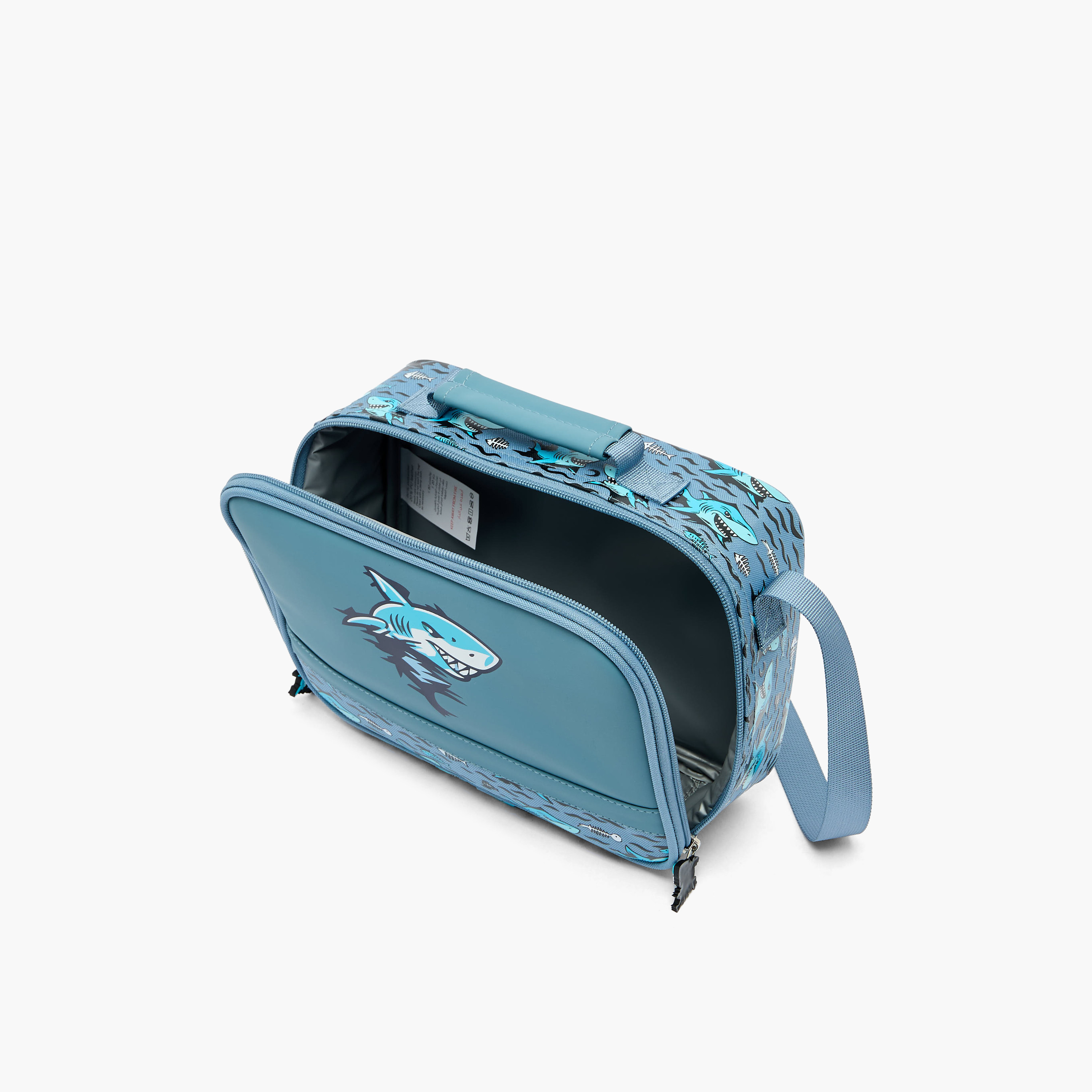 شنطة غداء عازلة للحرارة بطبعات للأولاد 5-8 سنوات من جونيورز-school-lunchessentials-lunchbags-image-4