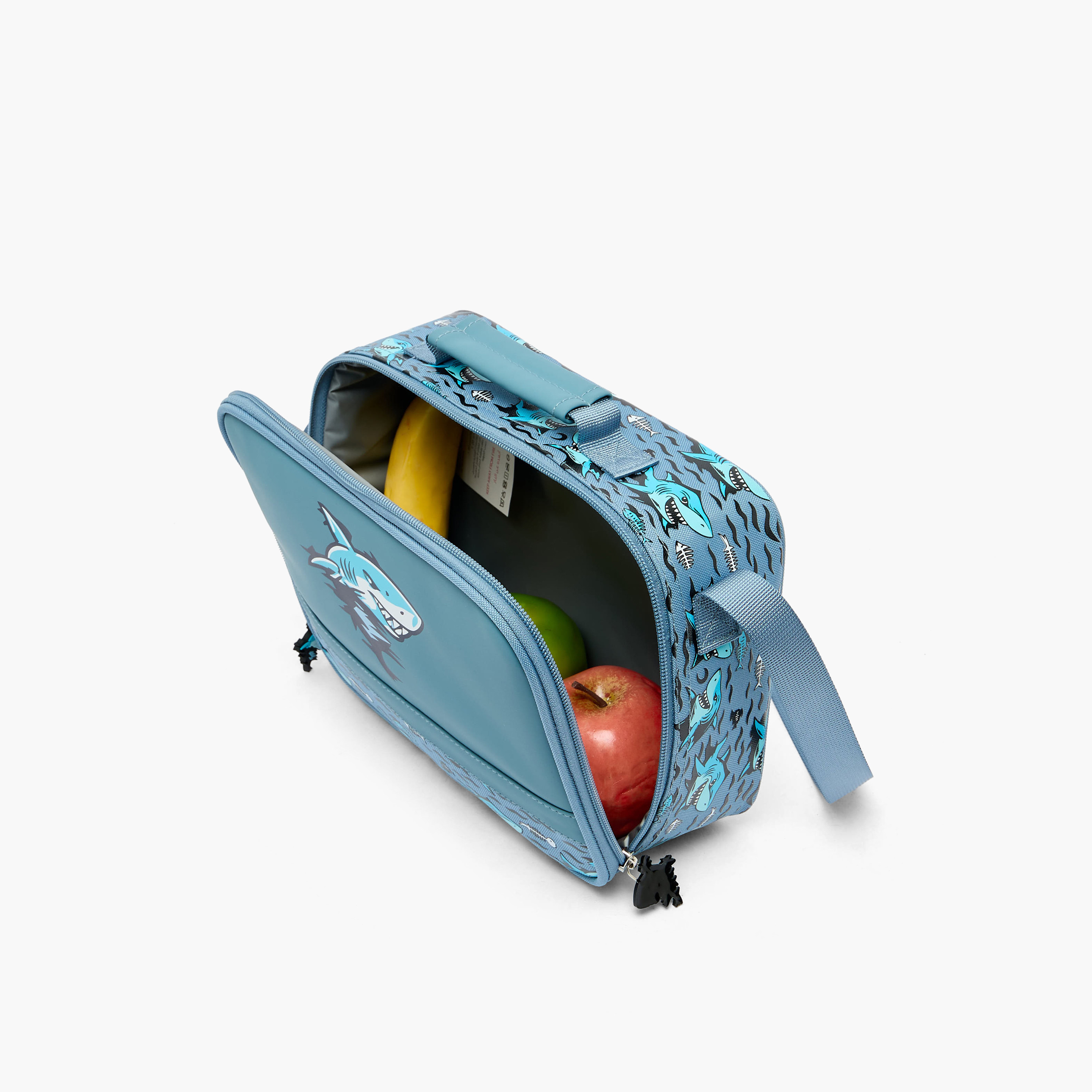 شنطة غداء عازلة للحرارة بطبعات للأولاد 5-8 سنوات من جونيورز-school-lunchessentials-lunchbags-image-5
