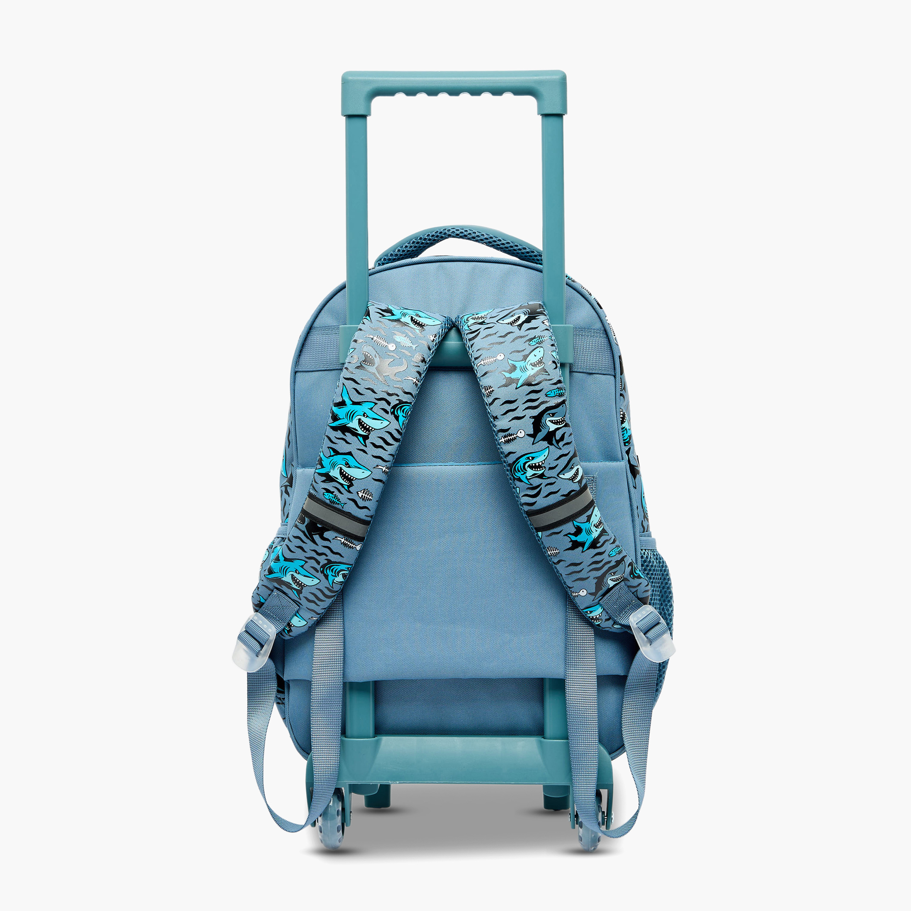 شنطة ترولي بطبعات سمكة القرش وبقسم لابتوب للأولاد 5-8 سنة من جونيورز - 16 بوصة-school-bagsandbackpacks-trolleybags-image-10