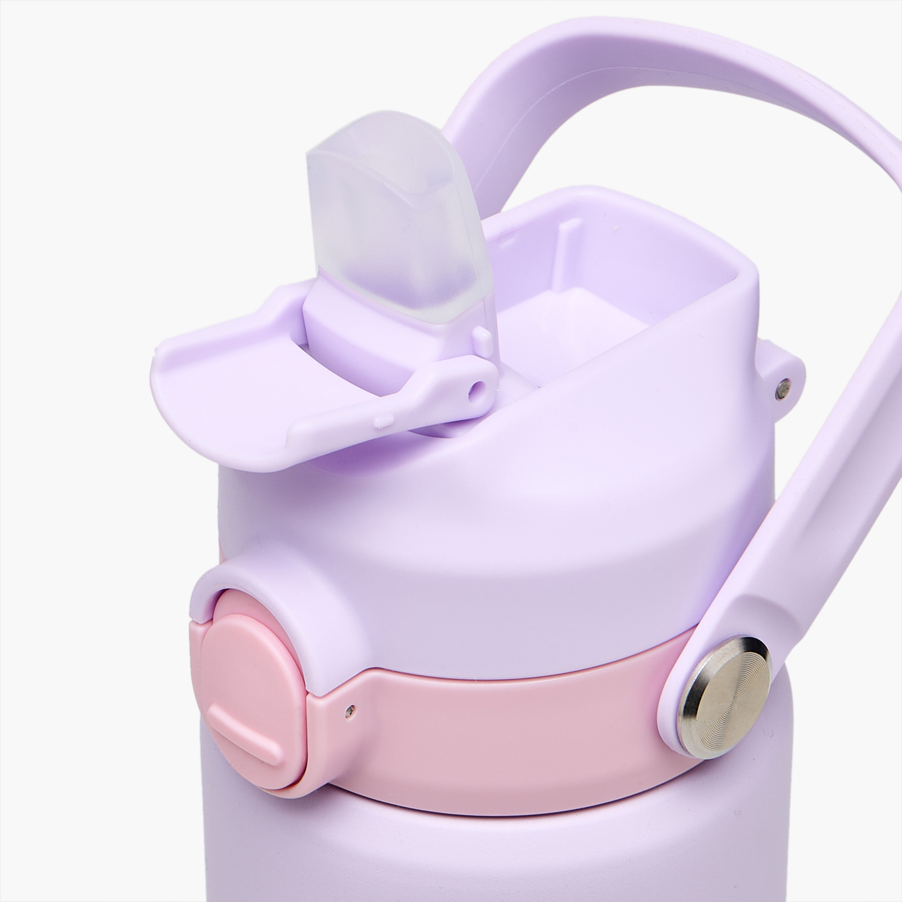 قارورة مياه ستانلس ستيل بفوهة ومقبض وطبعات فراشة من جونيورز-school-waterbottles-image-6