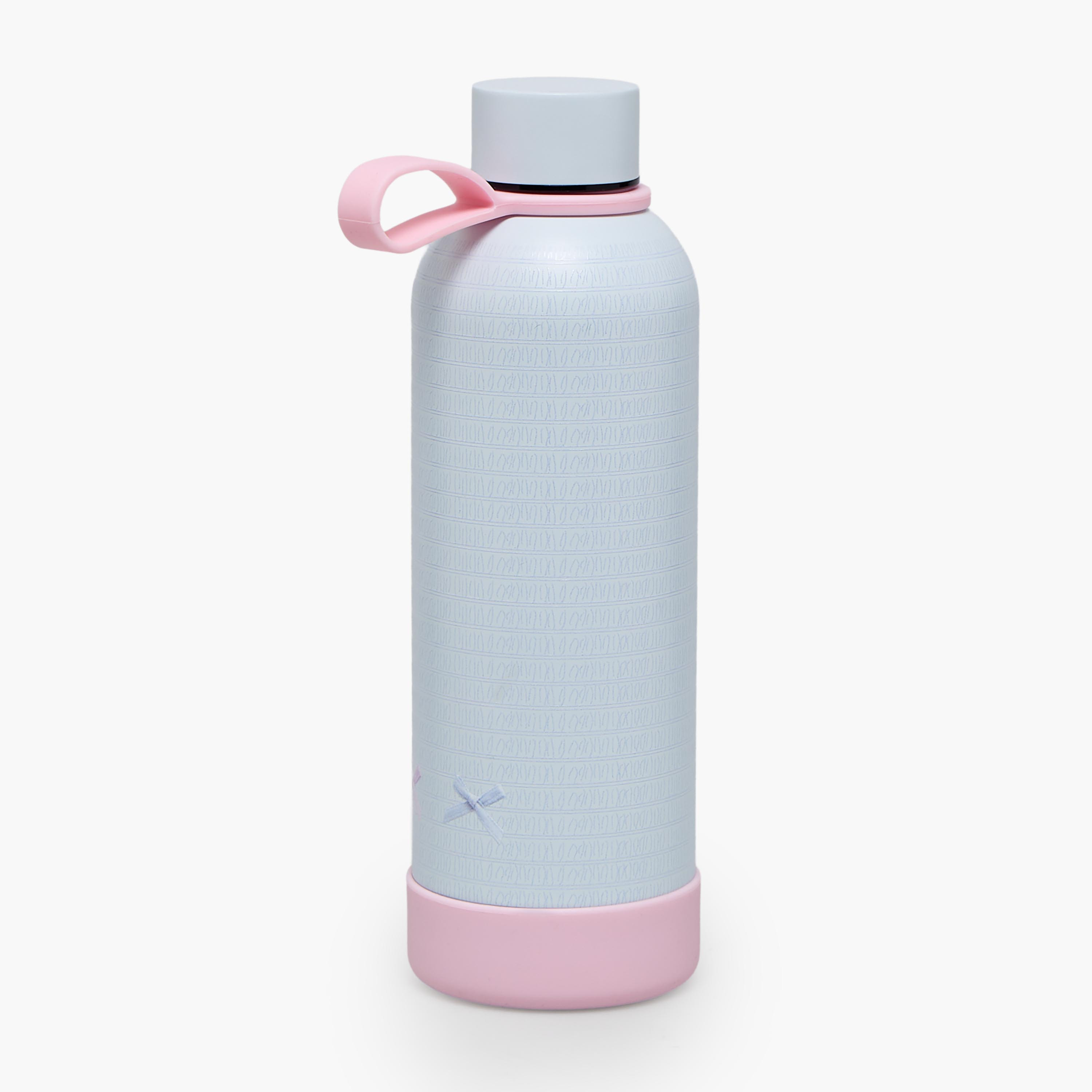 قارورة مياه ستانلس ستيل بطبعات فيونكة وحلقة مقبض من جونيورز-school-waterbottles-image-7