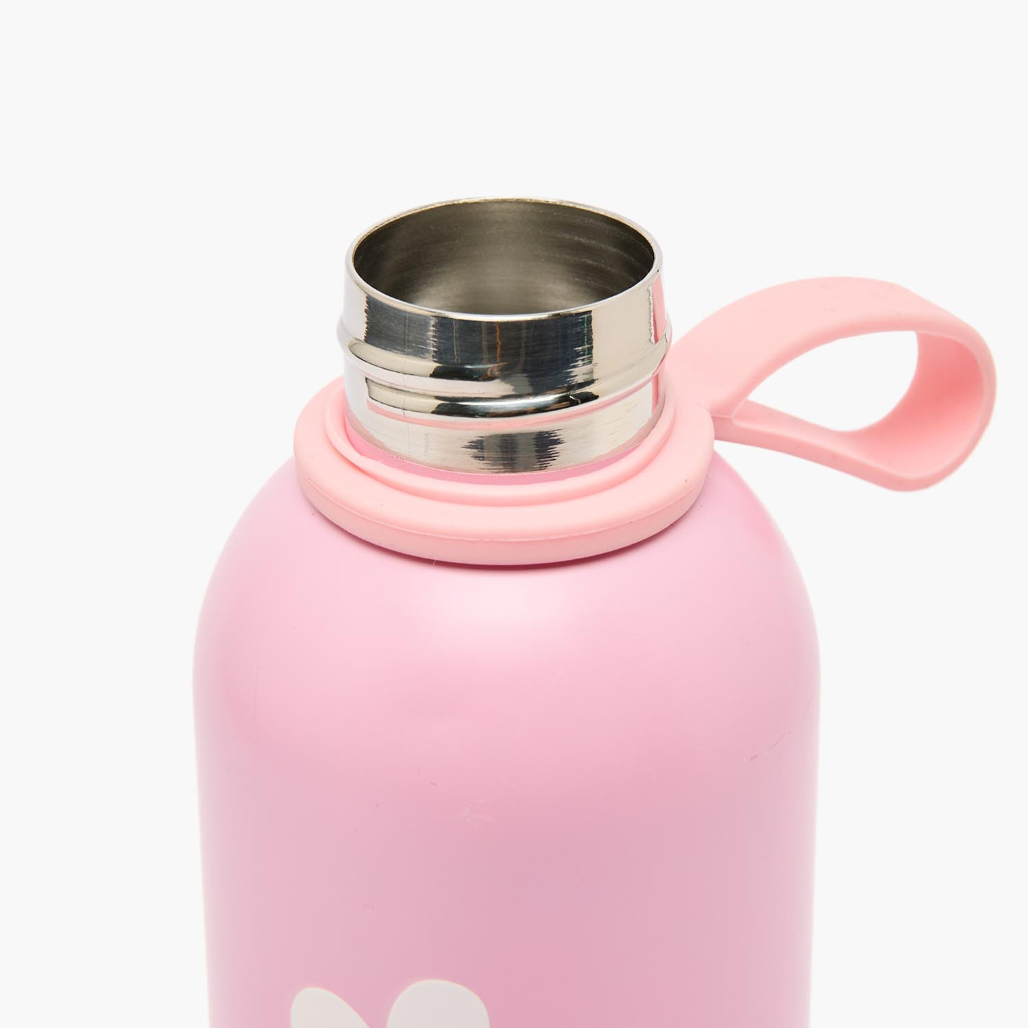 قارورة مياه ستانلس ستيل للأطفال بطبعات زهور ومقبض حلقي من جونيورز-school-waterbottles-image-5