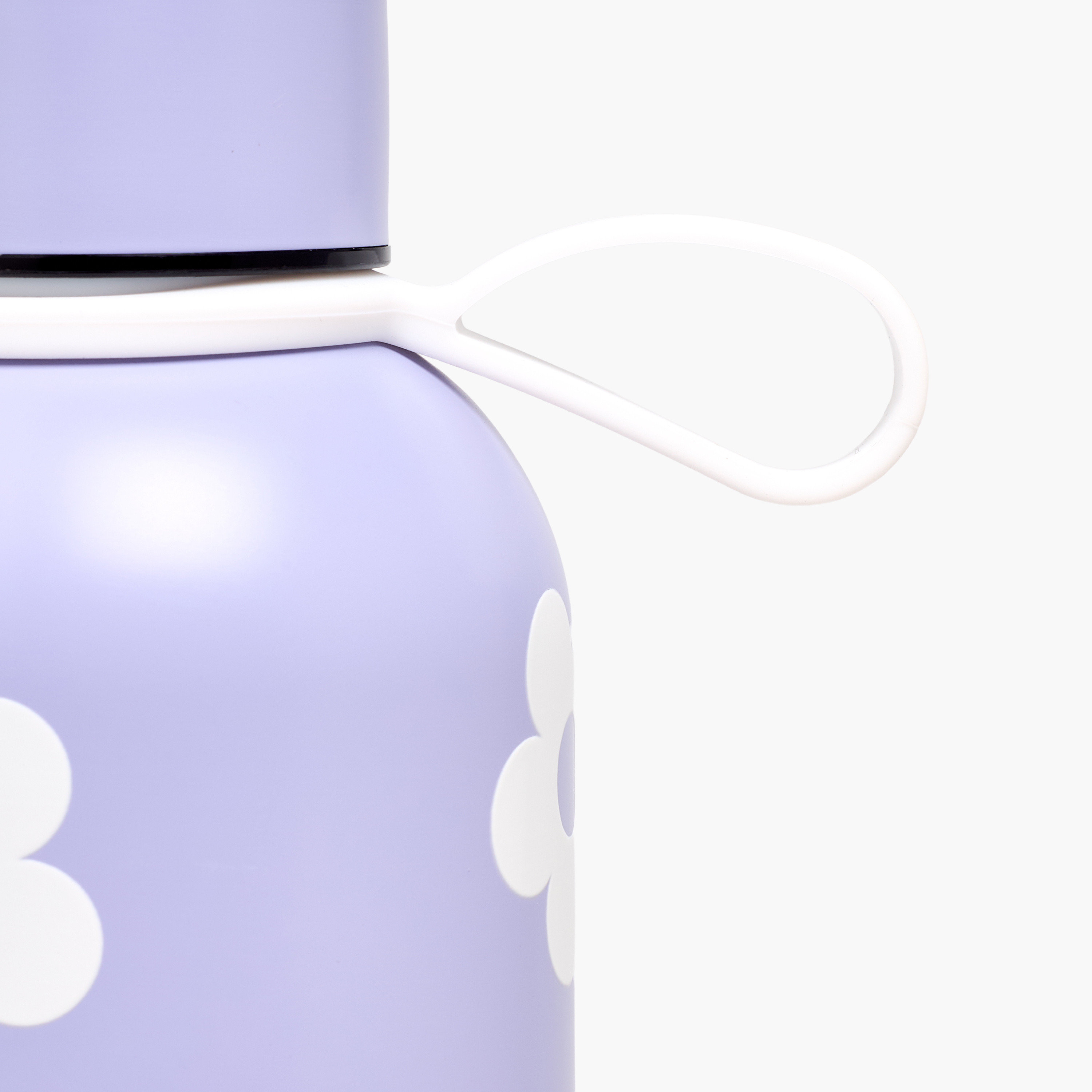 قارورة ماء ستانلس ستيل بحلقة حمل وطبعات أزهار من جونيورز-school-waterbottles-image-4