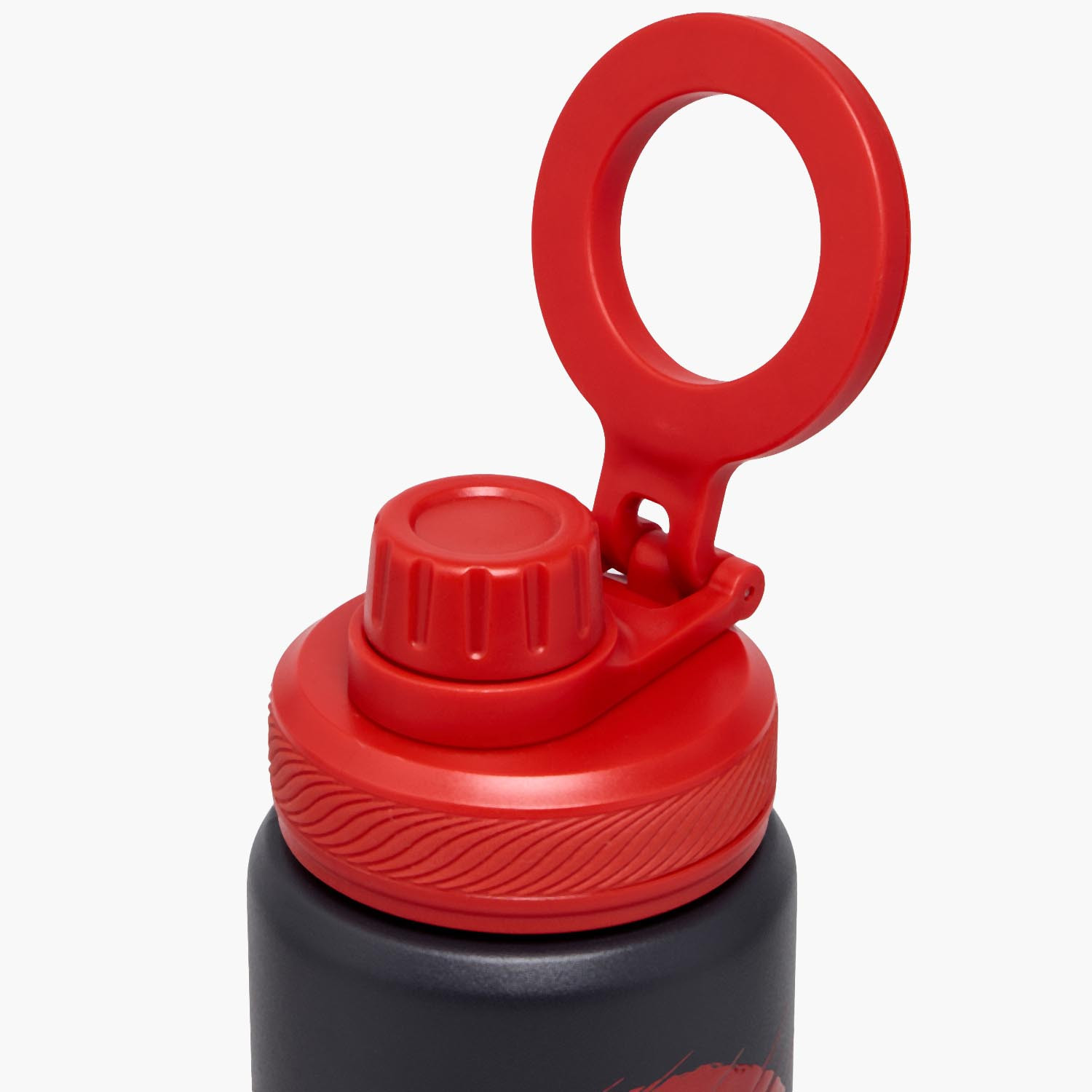 قارورة مياه ستانلس ستيل بفوهة وطبعات ساموراي ومقبض من جونيورز-school-waterbottles-image-4