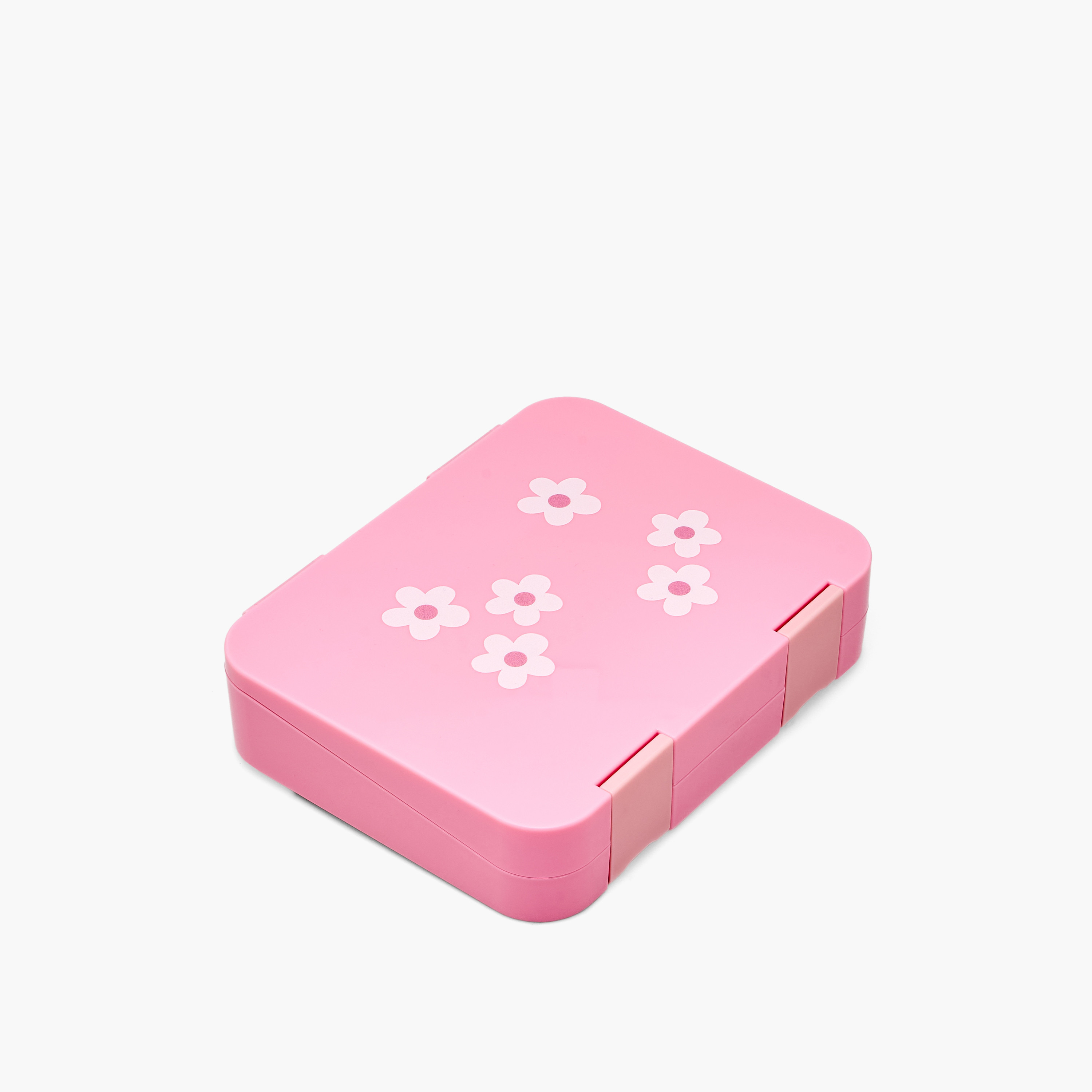 صندوق غداء بينتو بمشبك إغلاق وطبعات زهرية للبنات من جونيورز - 1 لتر-school-lunchessentials-lunchboxes-image-1