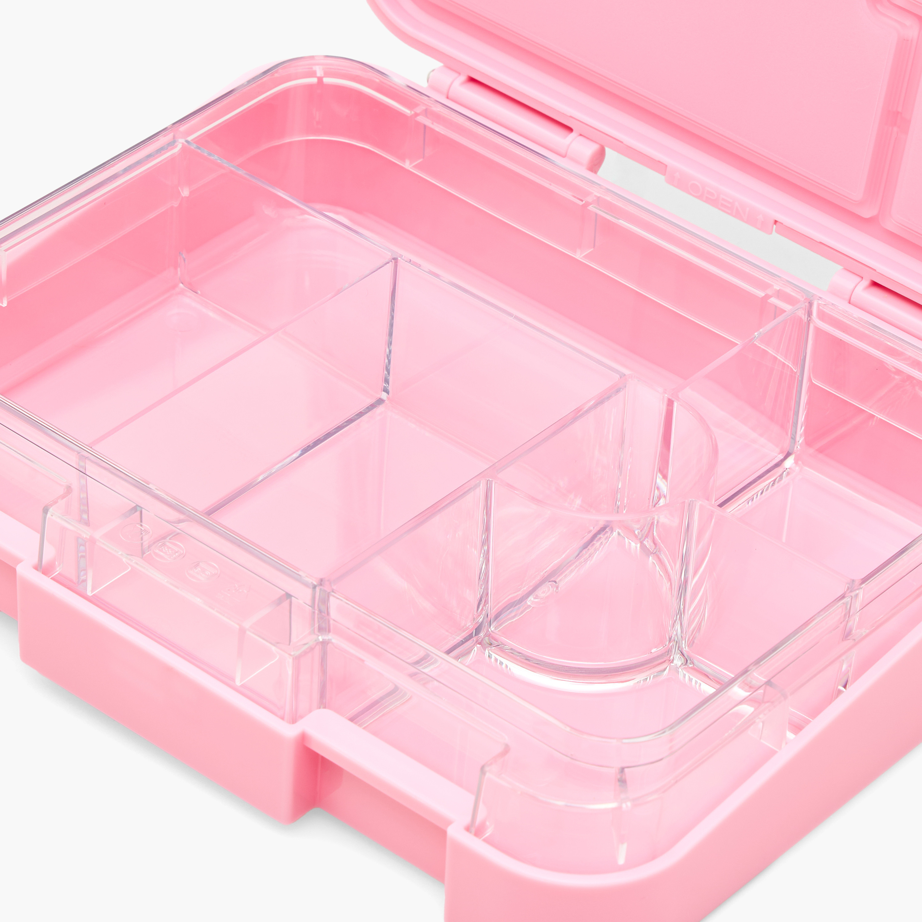 صندوق غداء بينتو بمشبك إغلاق وطبعات زهرية للبنات من جونيورز - 1 لتر-school-lunchessentials-lunchboxes-image-9