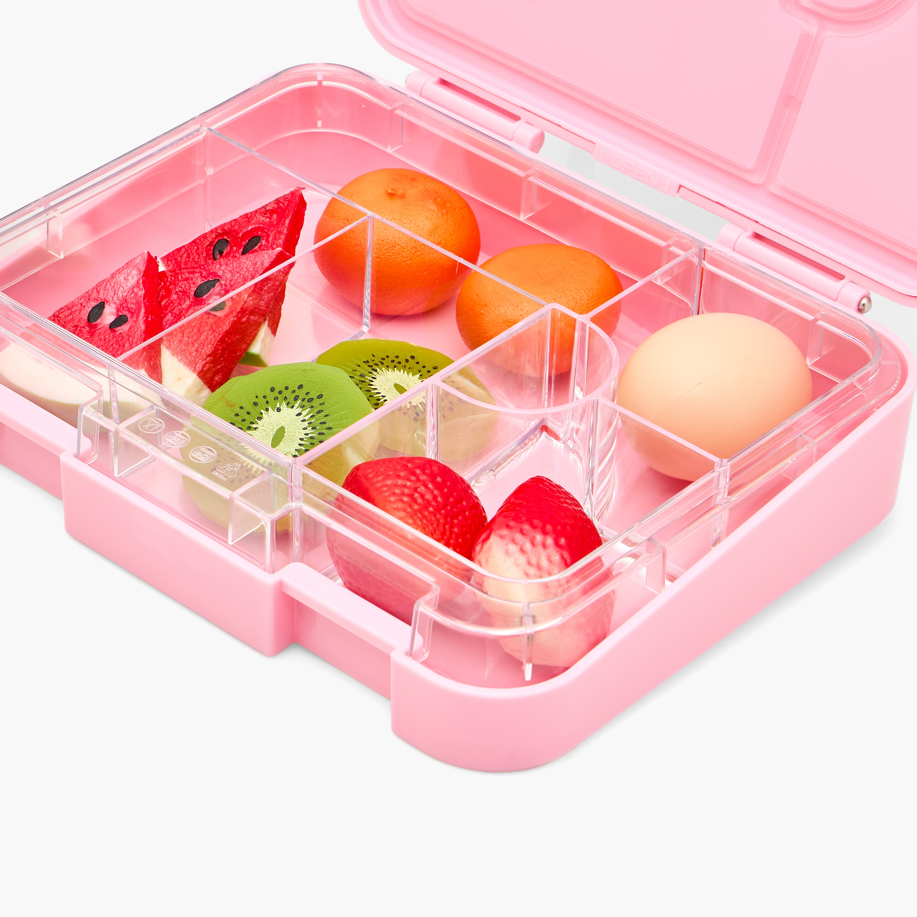 صندوق غداء بينتو بمشبك إغلاق وطبعات زهرية للبنات من جونيورز - 1 لتر-school-lunchessentials-lunchboxes-image-10