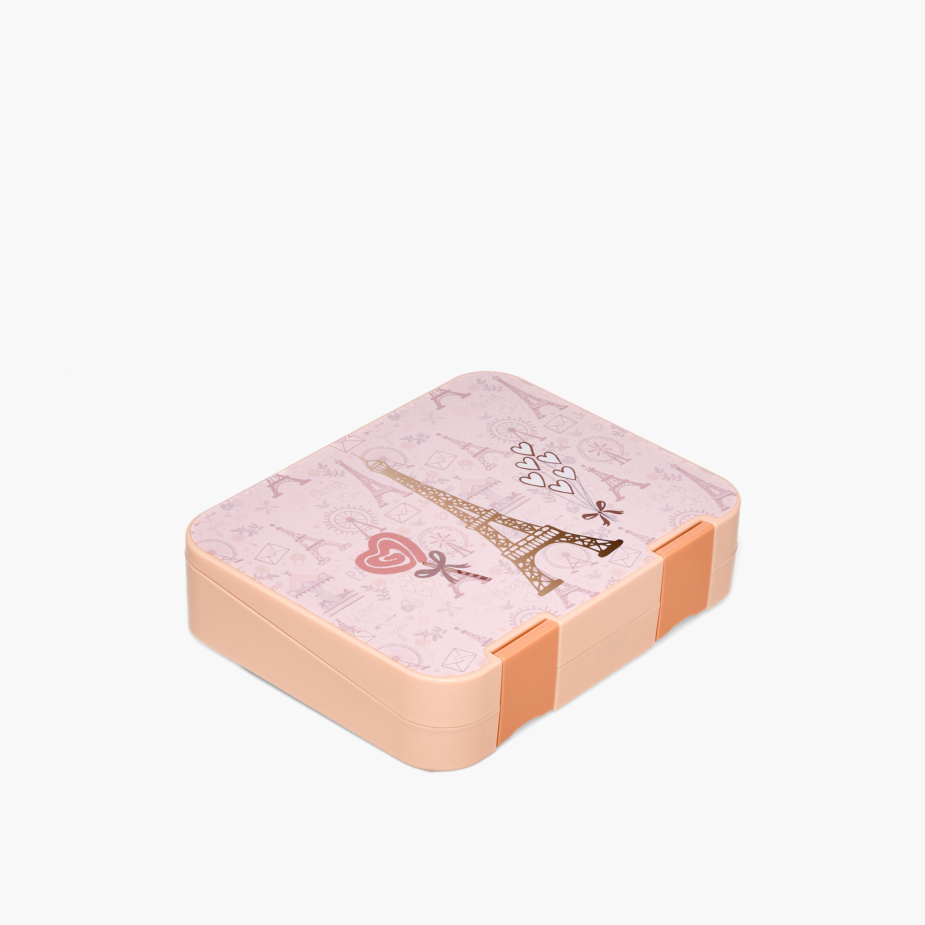 Juniors Paris Print Bento Box for Girls 8-12 Years with 6 Compartments - 1 L-school-lunchessentials-lunchboxes-image-10