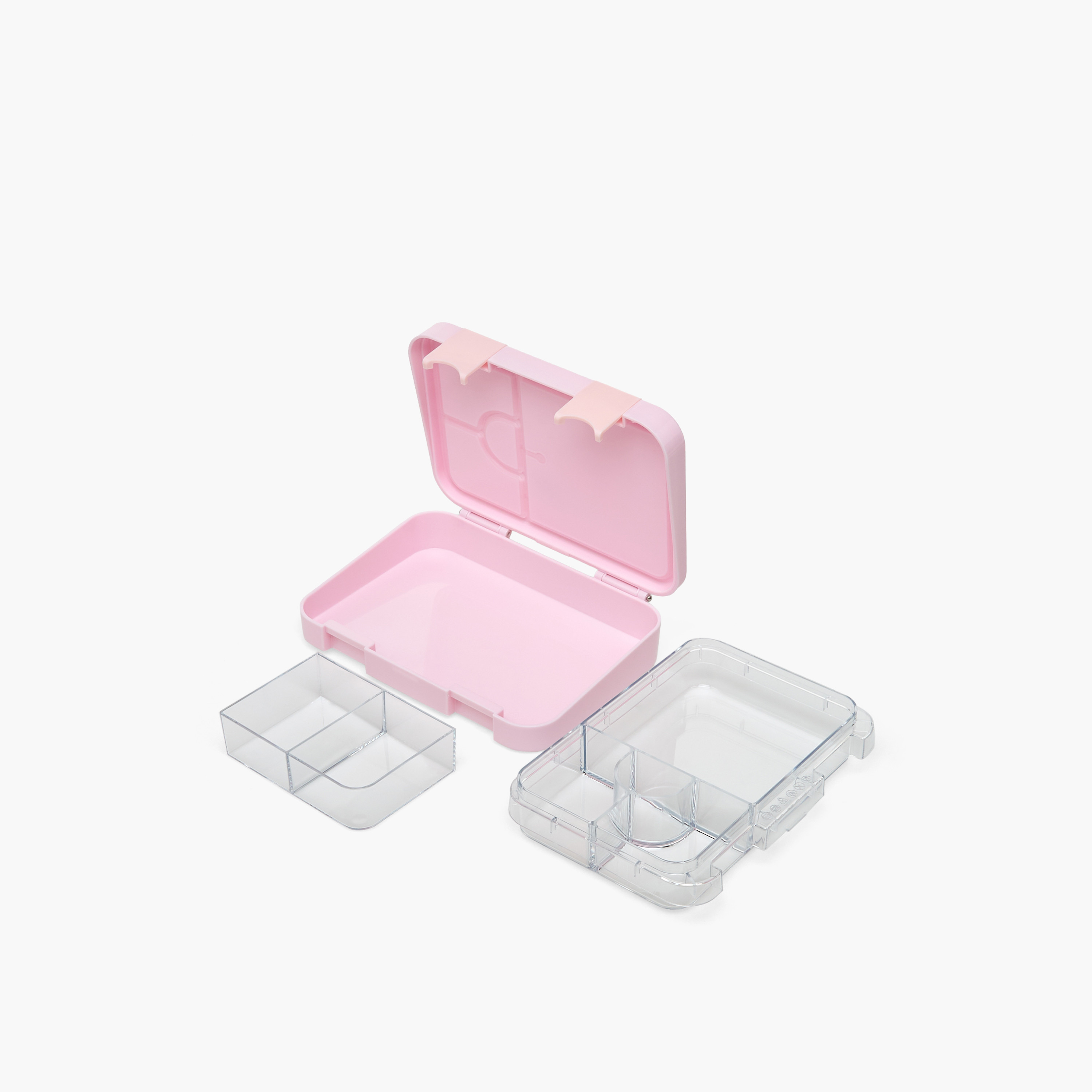 Juniors Slogan Print Bento Lunch Box for Girls with Clip Lock Lid - 750 ml-school-lunchessentials-lunchboxes-image-7