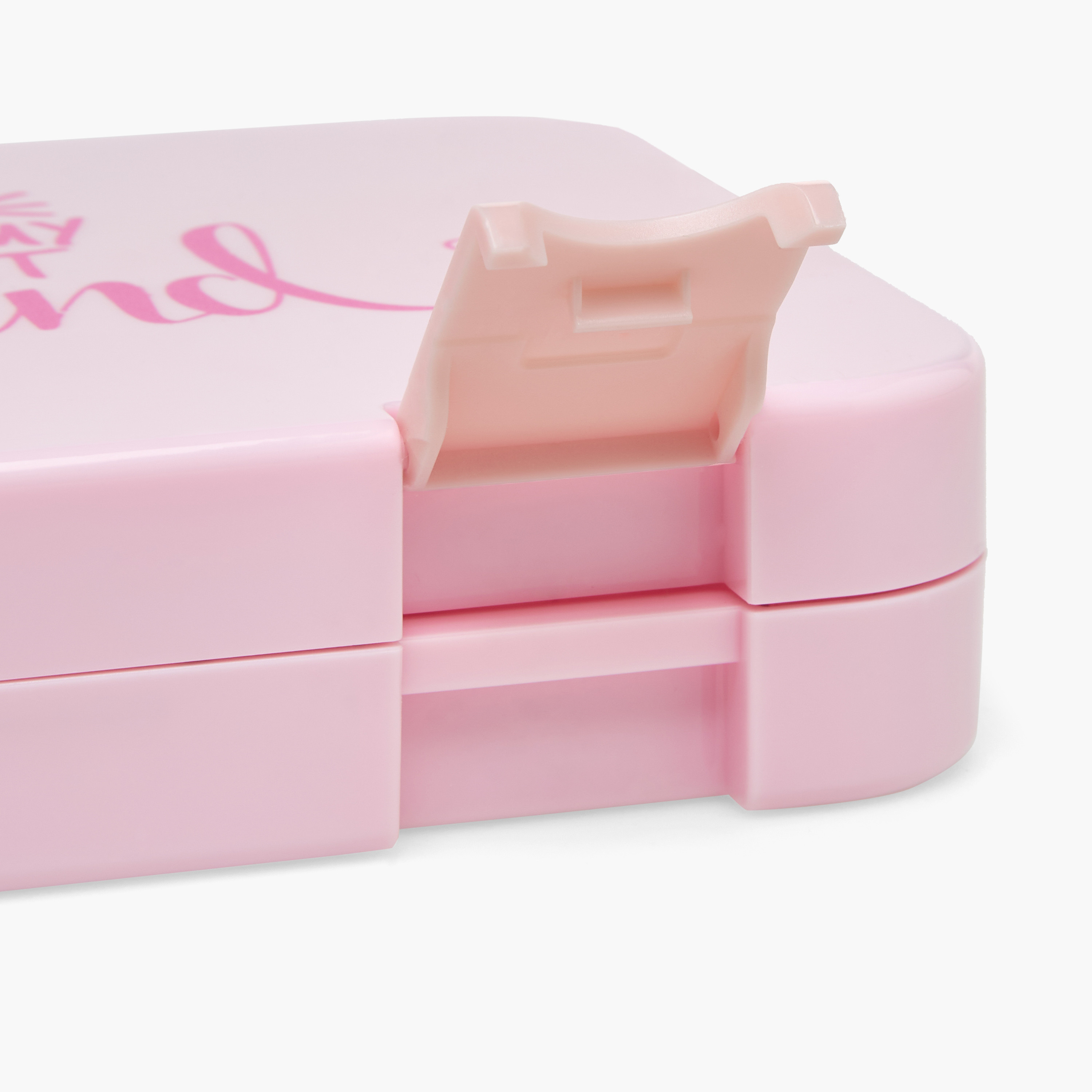 Juniors Slogan Print Bento Lunch Box for Girls with Clip Lock Lid - 750 ml-school-lunchessentials-lunchboxes-image-8