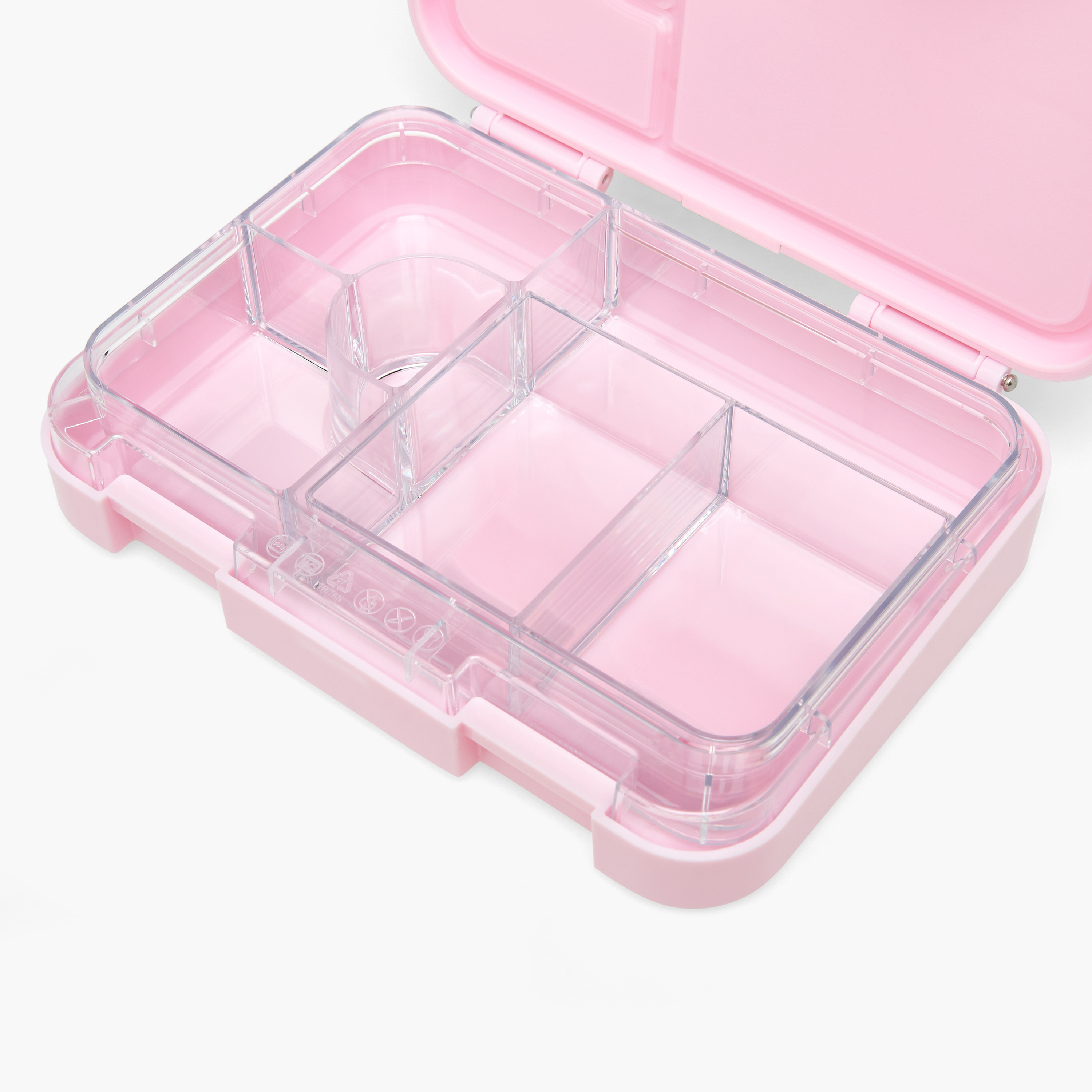 Juniors Slogan Print Bento Lunch Box for Girls with Clip Lock Lid - 750 ml-school-lunchessentials-lunchboxes-image-9