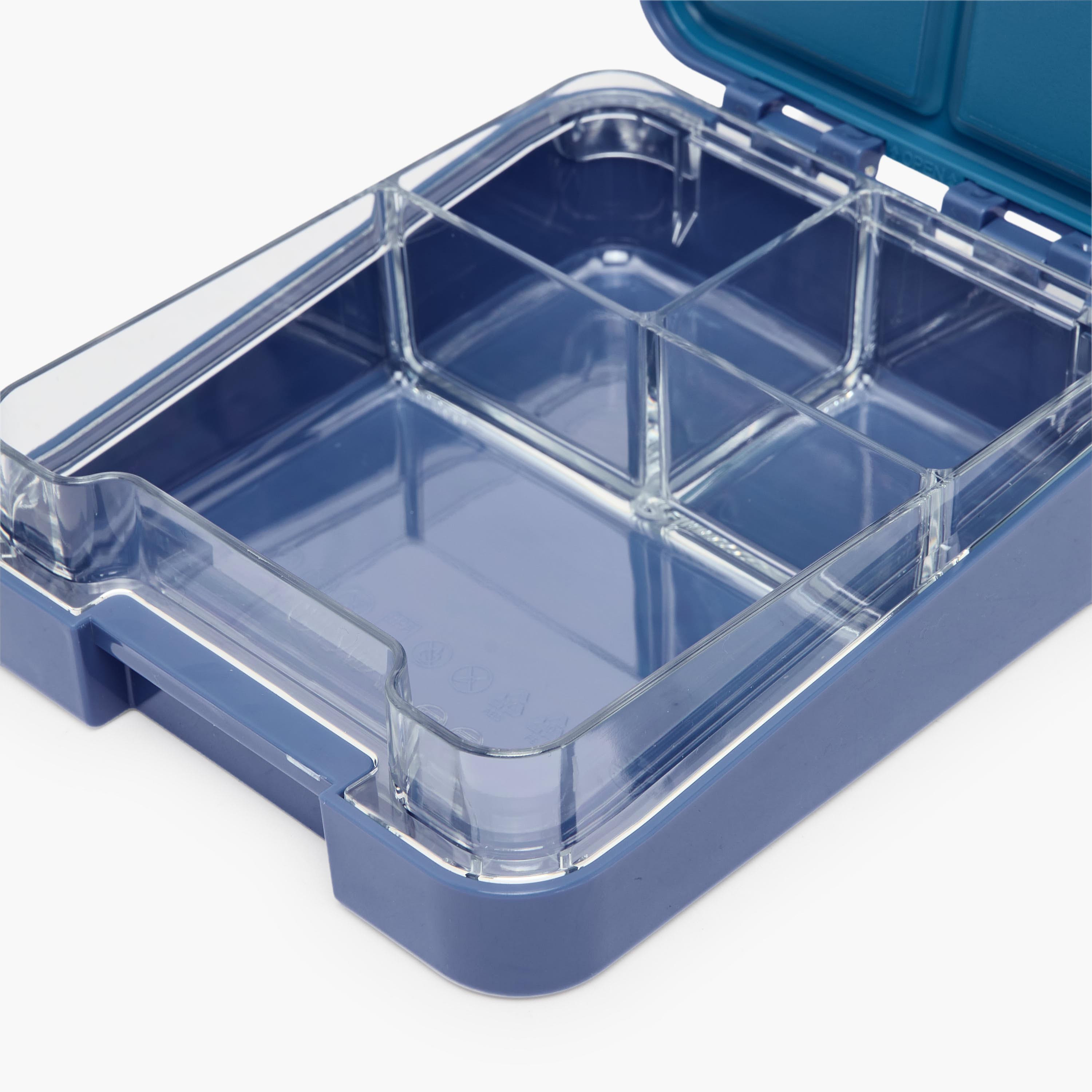 Juniors Astronaut Print Bento Lunch Box for Boys with Clip Lock Lid - 640 ml-school-lunchessentials-lunchboxes-image-7