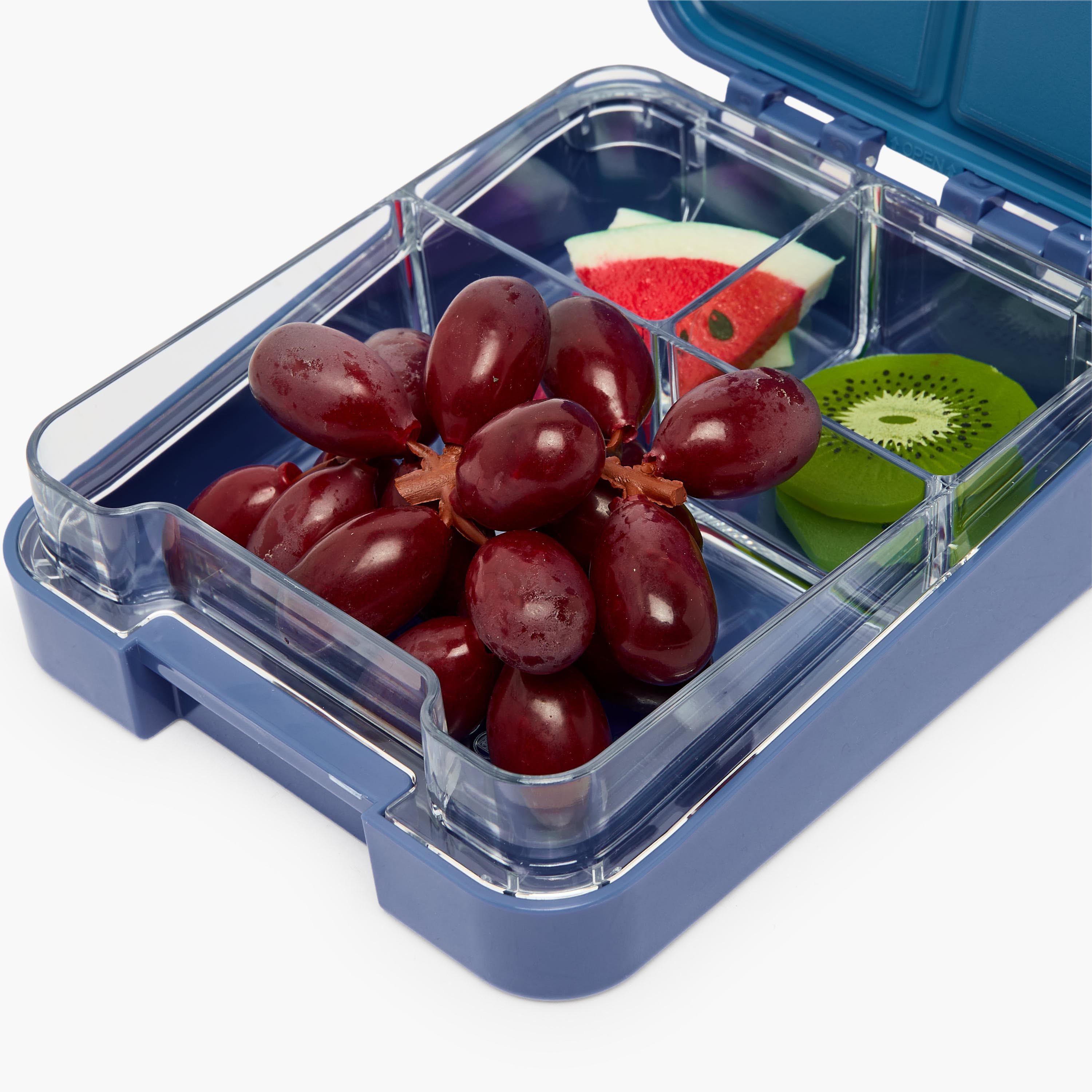 Juniors Astronaut Print Bento Lunch Box for Boys with Clip Lock Lid - 640 ml-school-lunchessentials-lunchboxes-image-8