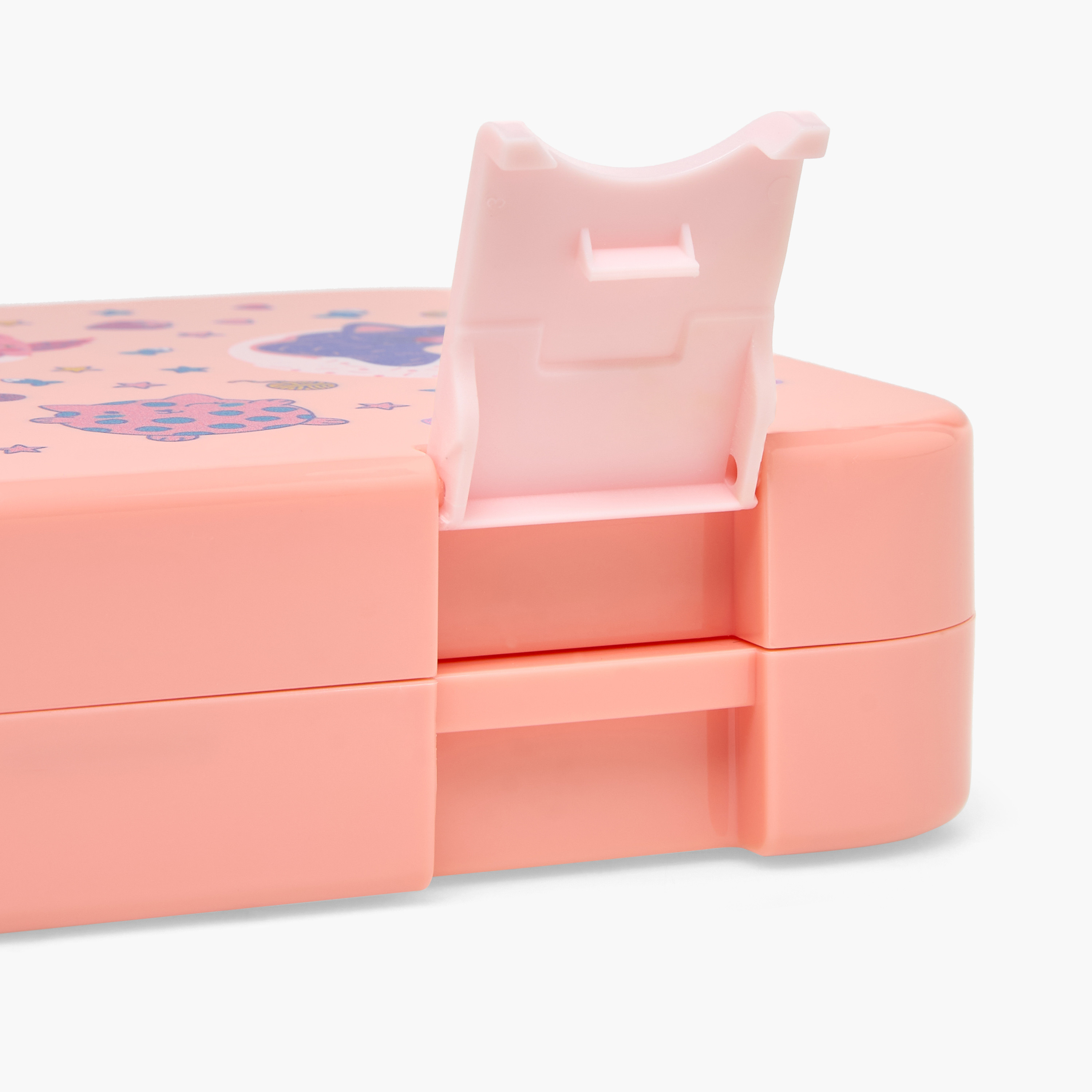 Juniors Cupcake Print Bento Lunch Box for Girls with Clip Lock Lid - 750 ml-school-lunchessentials-lunchboxes-image-8