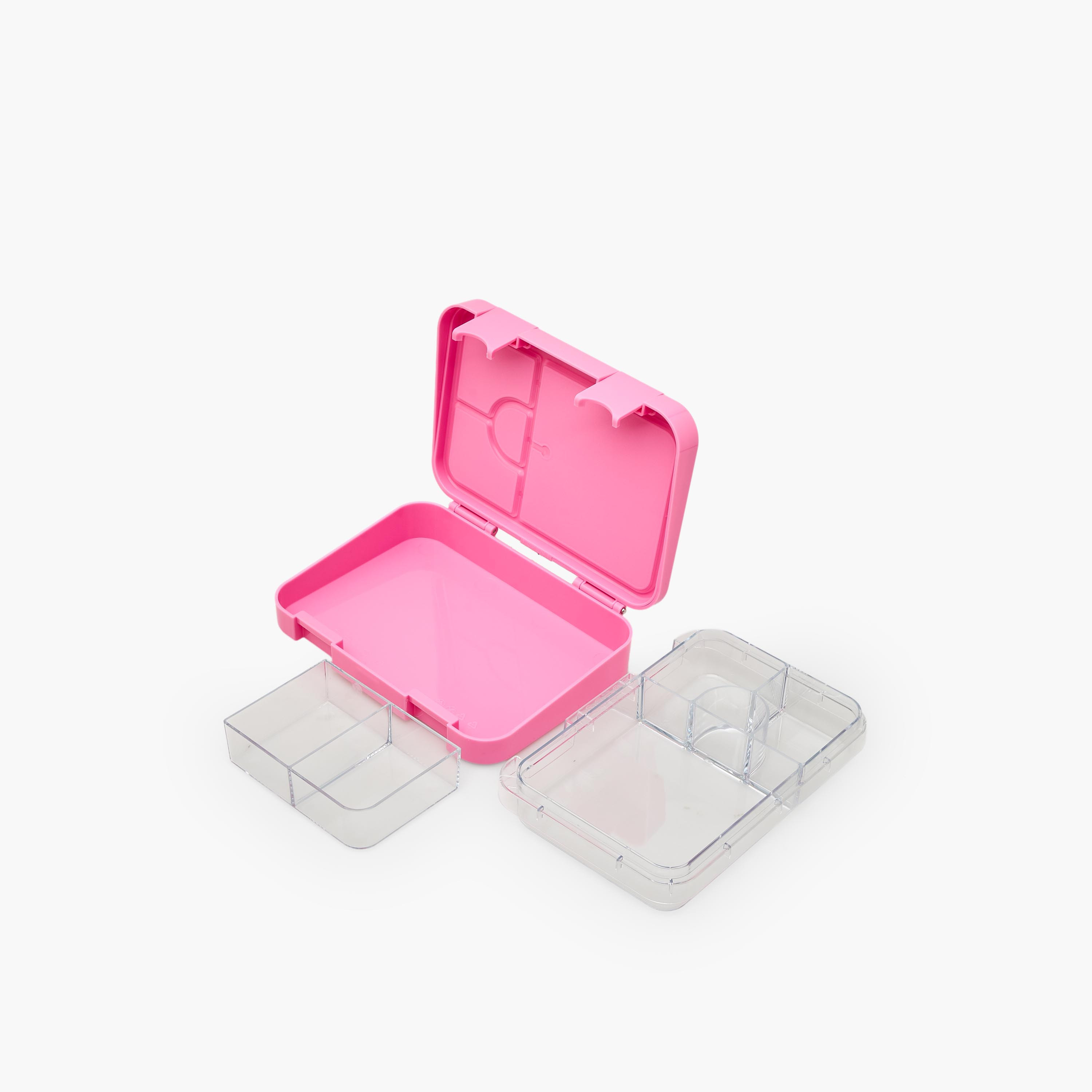 Juniors Flower Print Bento Lunch Box for Girls with Clip Lock Lid - 750 ml-school-lunchessentials-lunchboxes-image-6