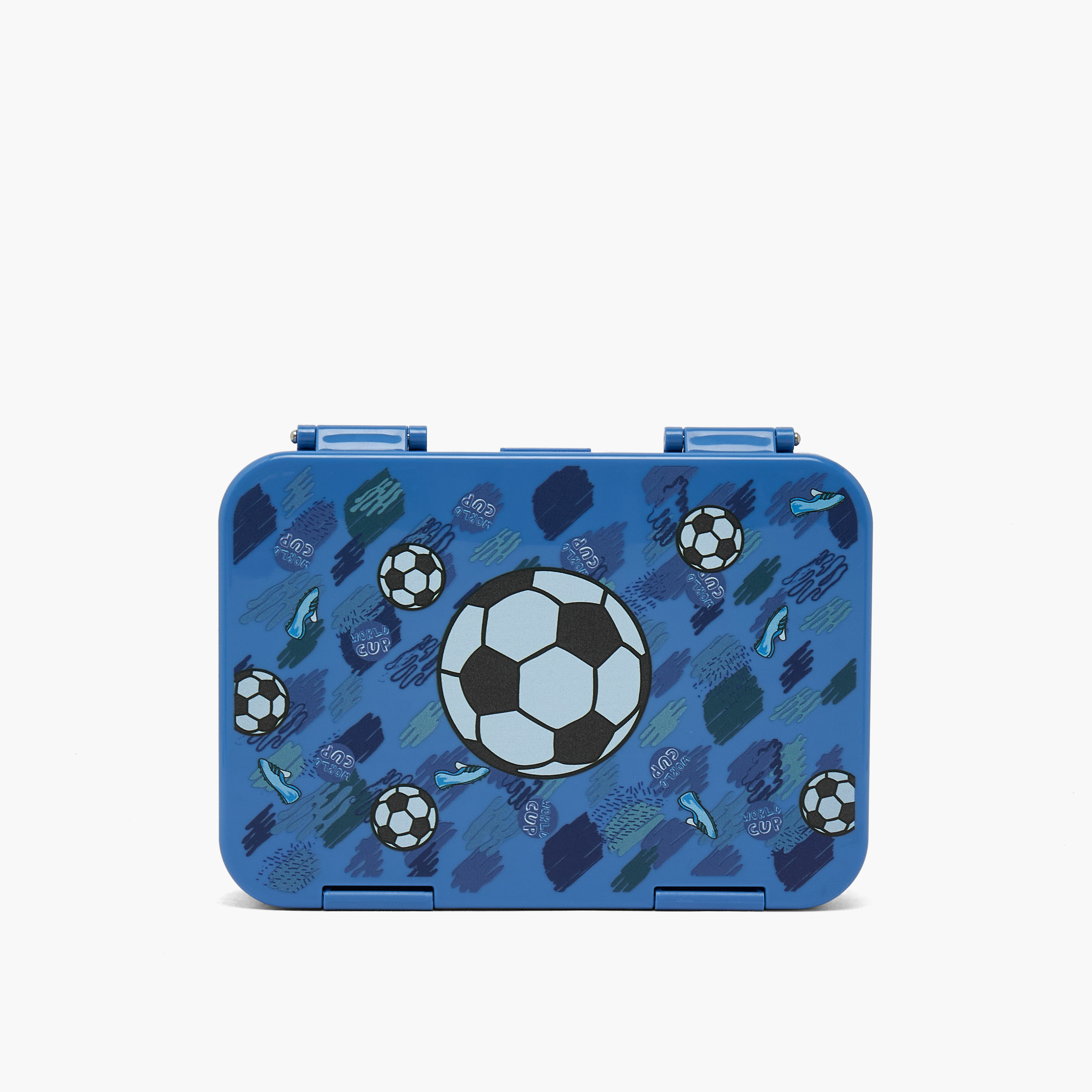 Juniors Football Print Bento Lunch Box for Boys with Clip Lock Lid - 750 ml-school-lunchessentials-lunchboxes-image-4
