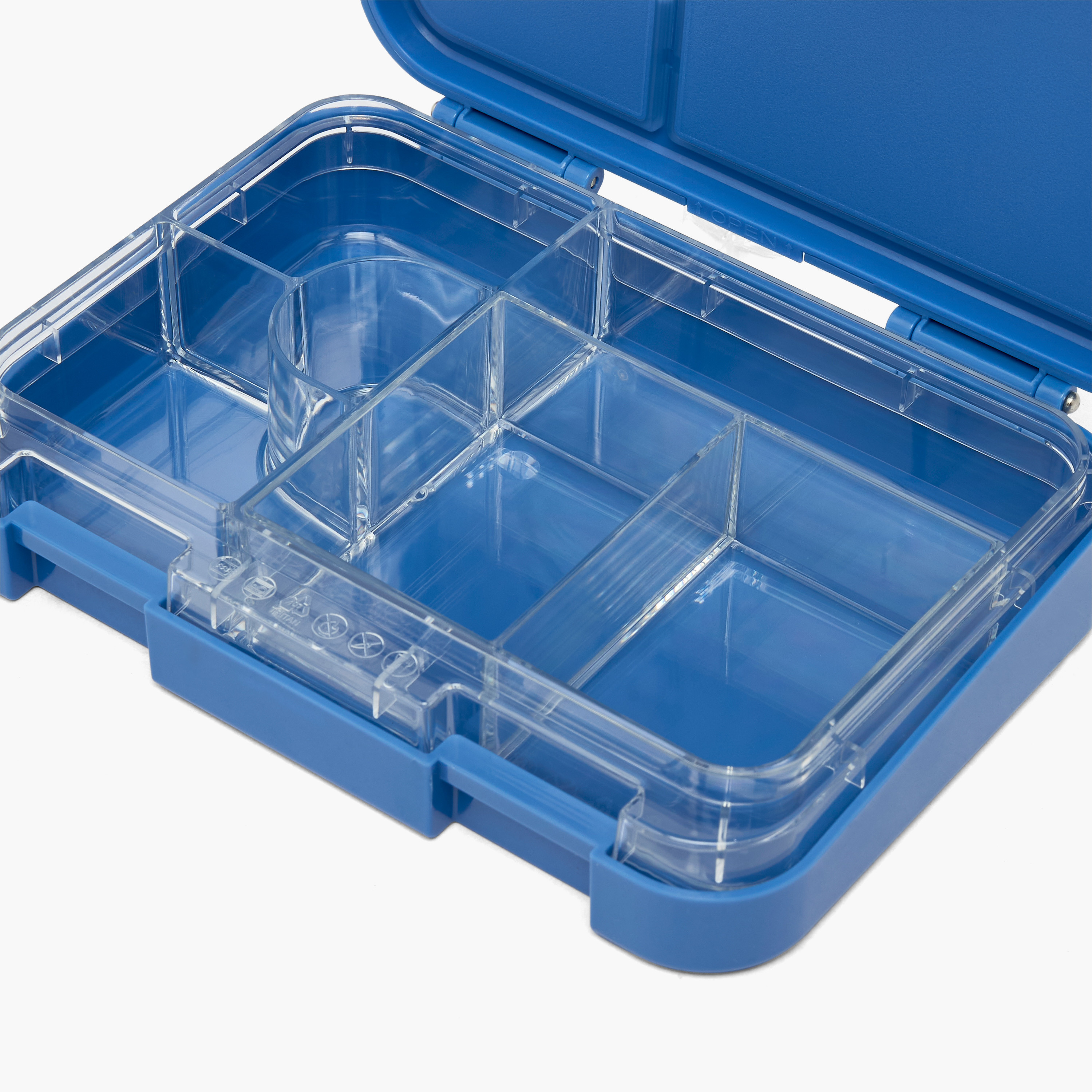 Juniors Football Print Bento Lunch Box for Boys with Clip Lock Lid - 750 ml-school-lunchessentials-lunchboxes-image-9