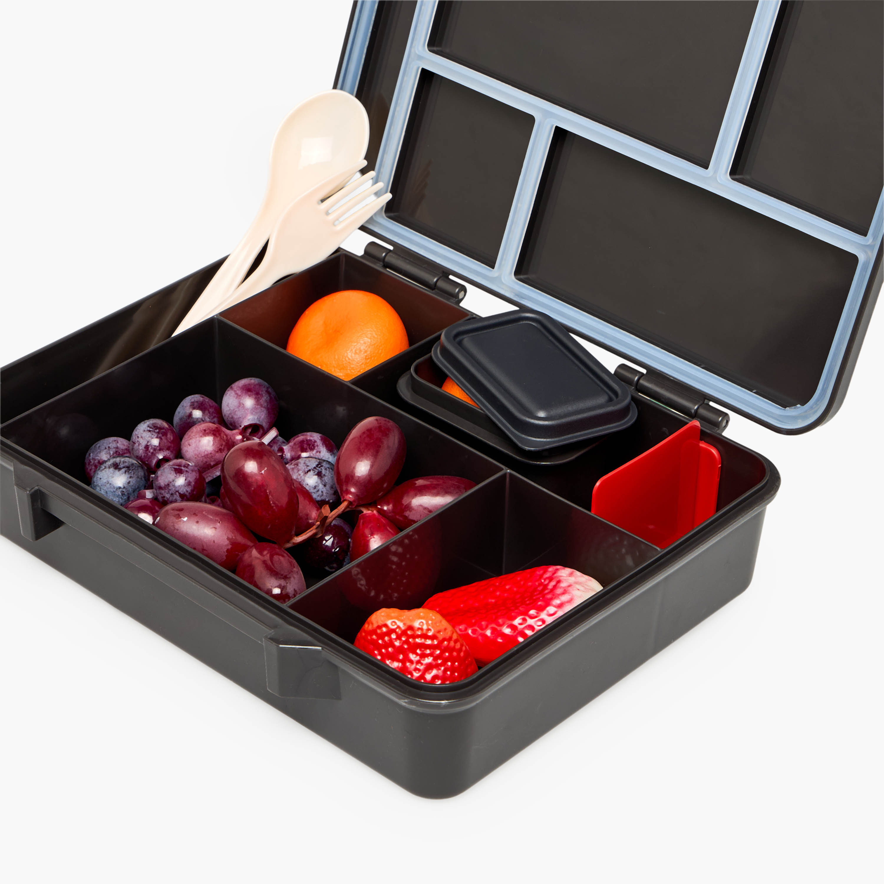 Juniors Samurai Print Bento Lunch Box for Boys with Cutlery - 1.2 L-school-lunchessentials-lunchboxes-image-10