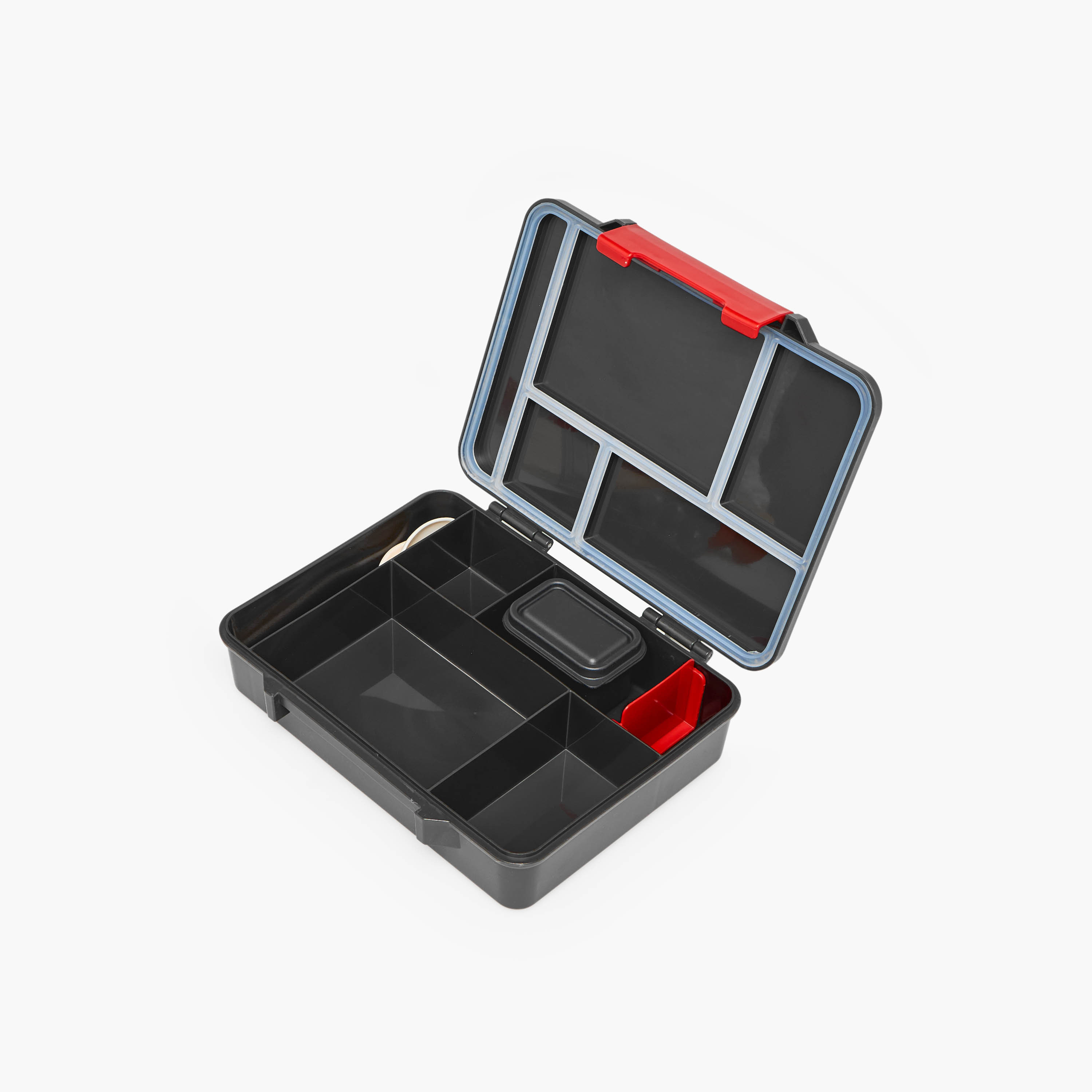 Juniors Samurai Print Bento Lunch Box for Boys with Cutlery - 1.2 L-school-lunchessentials-lunchboxes-image-7