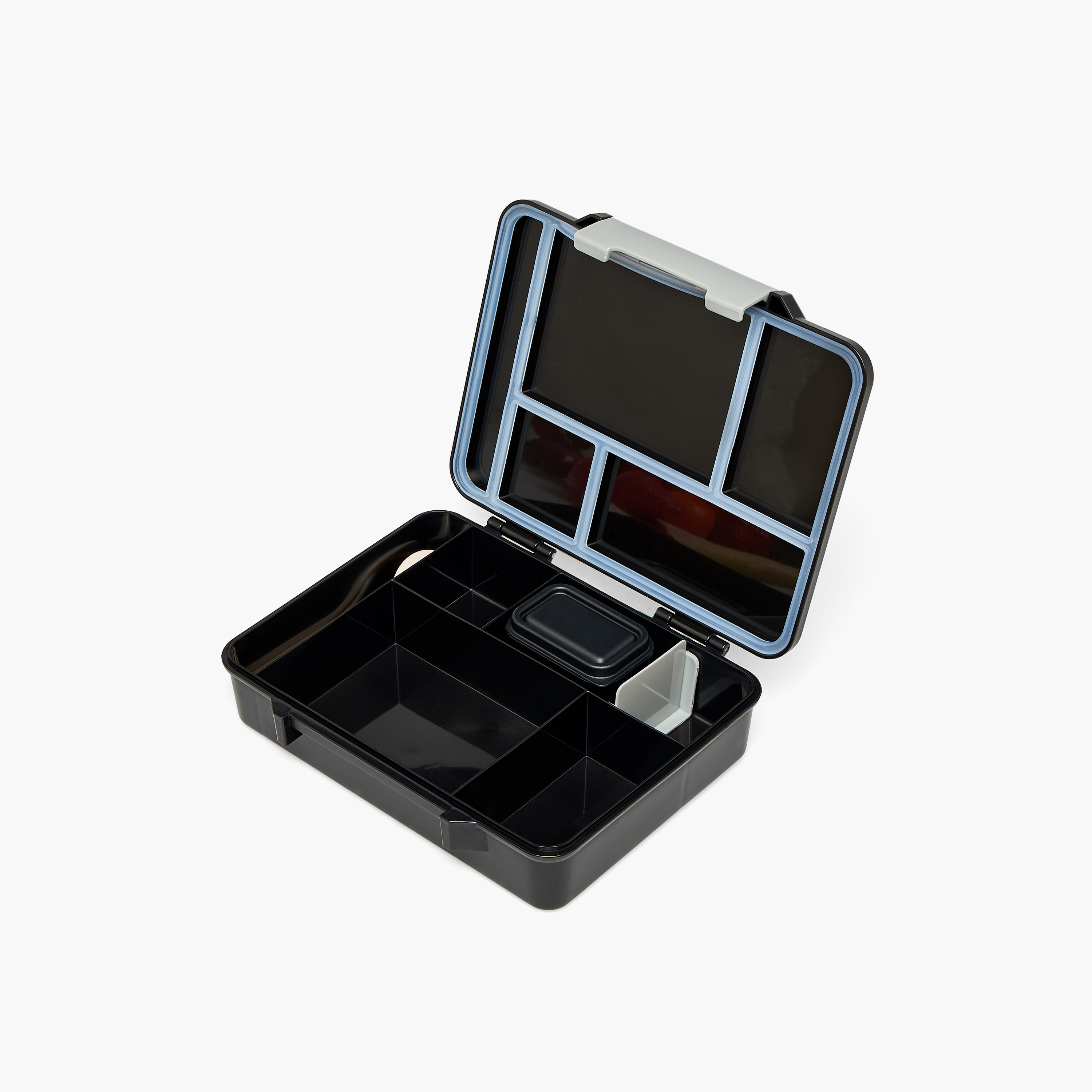 Juniors Camouflage Print Bento Box with Clip Lock Lid - 1.2 L-school-lunchessentials-lunchboxes-image-7
