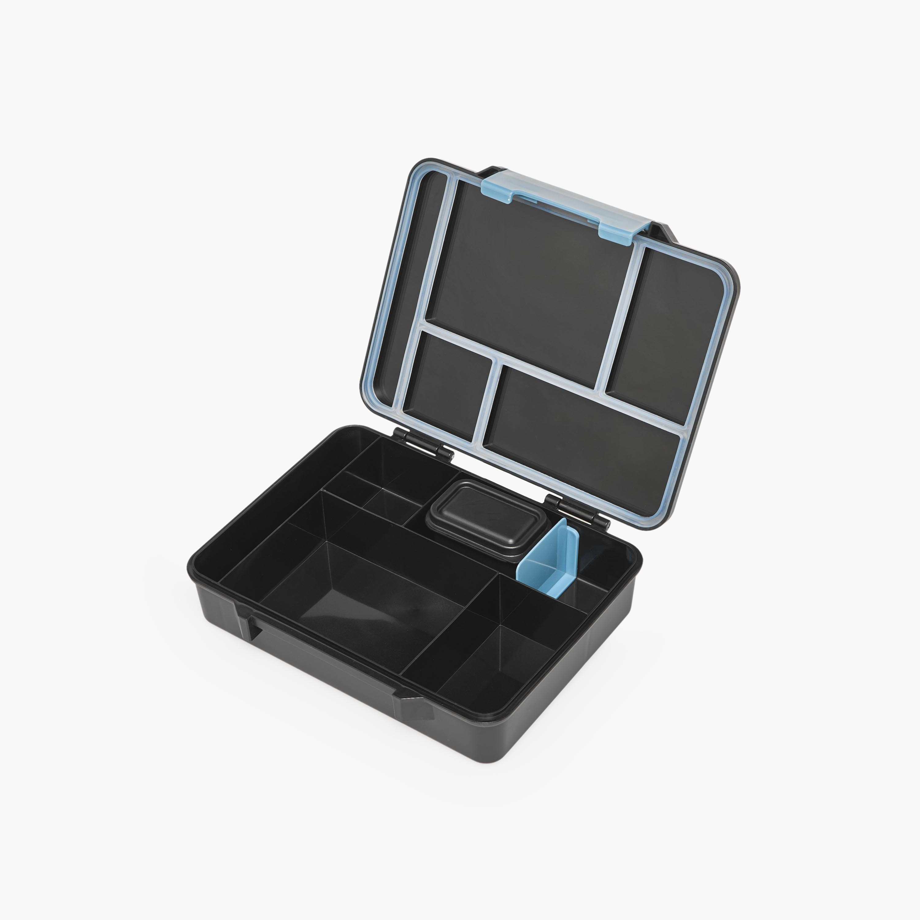 Juniors Football Print Bento Lunch Box for Boys with Clip Lock Lid - 1.2 L-school-lunchessentials-lunchboxes-image-6