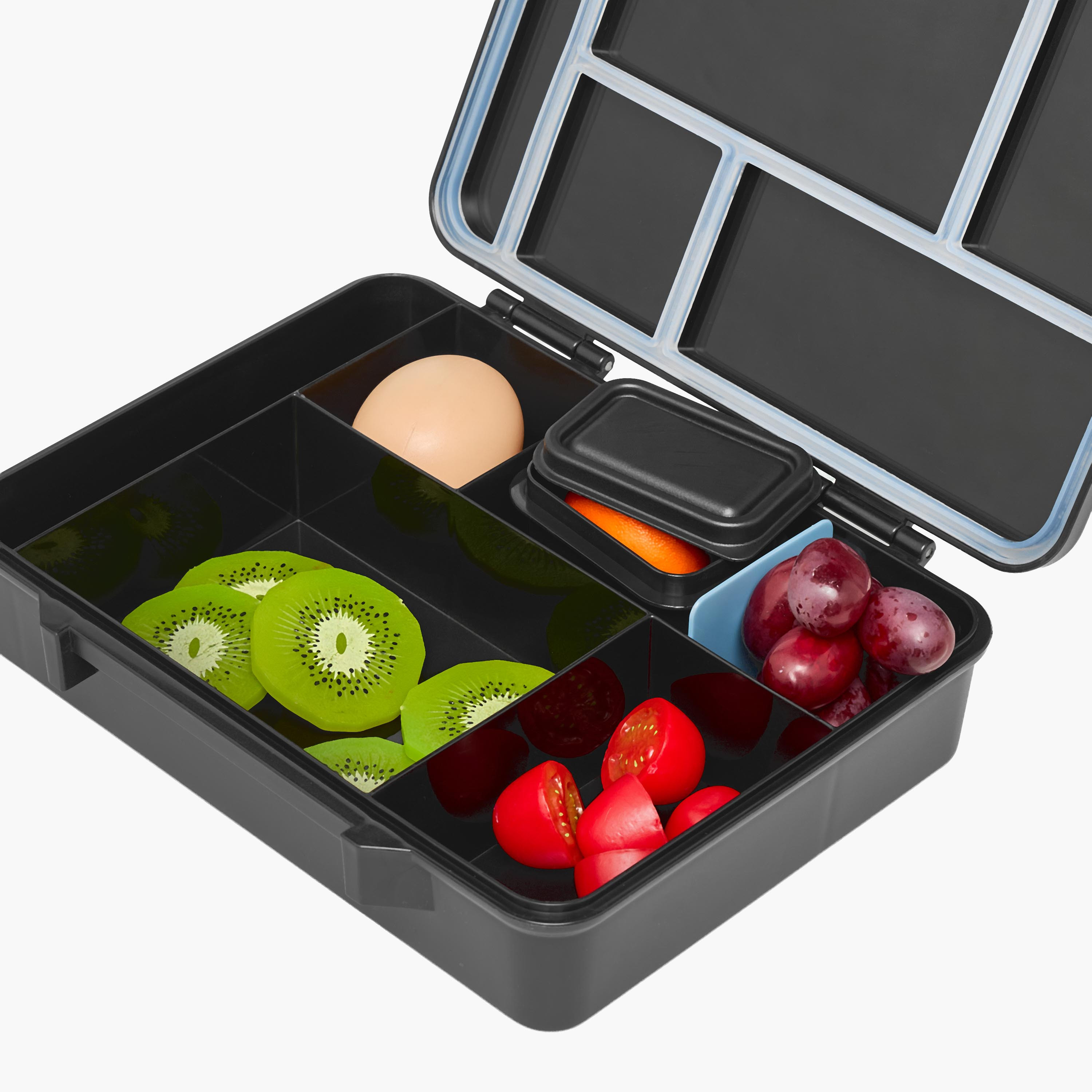 Juniors Football Print Bento Lunch Box for Boys with Clip Lock Lid - 1.2 L-school-lunchessentials-lunchboxes-image-9