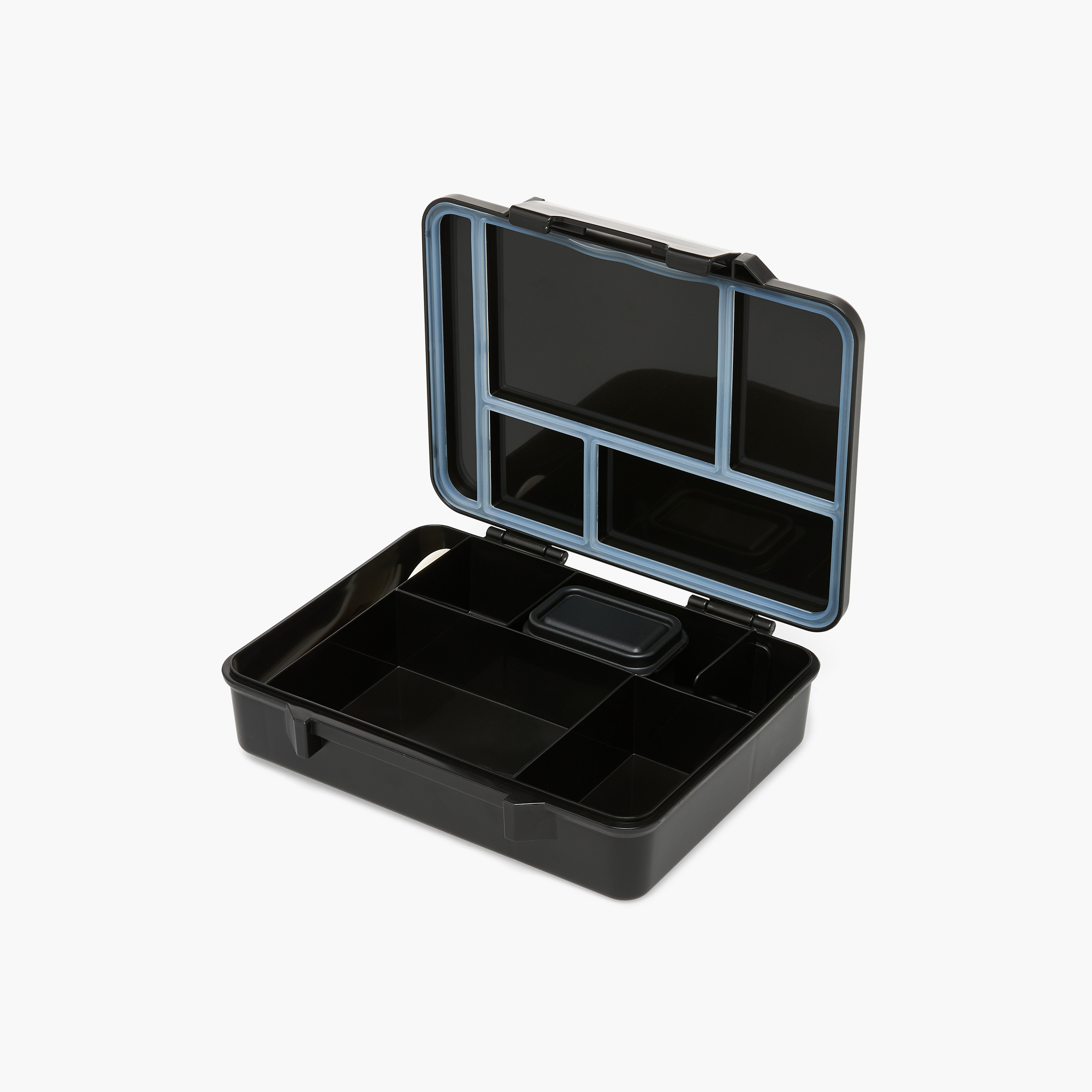 Juniors Football Print Bento Lunch Box for Boys with Cutlery - 1.2 L-school-lunchessentials-lunchboxes-image-6